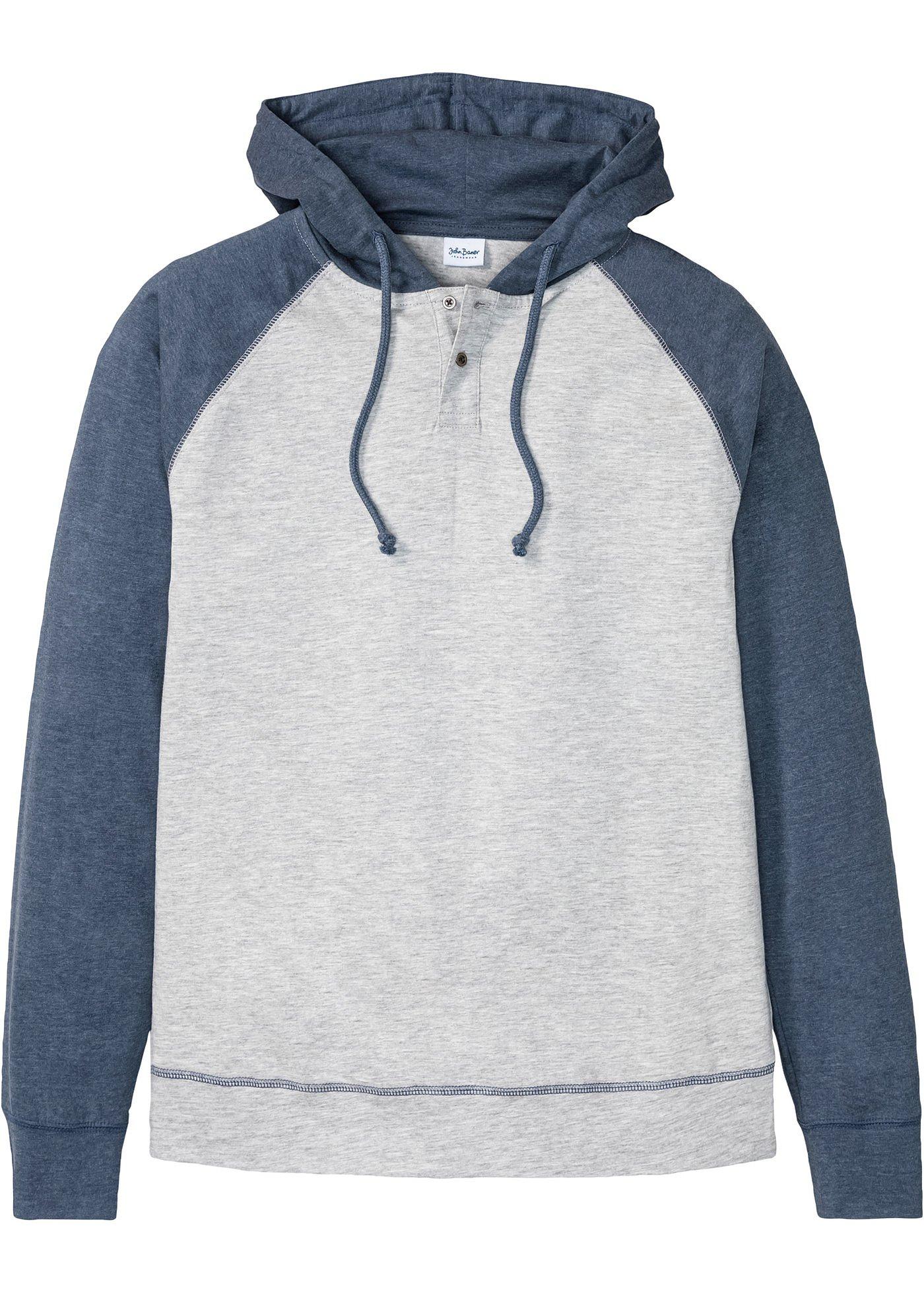 T-shirt manches longues à capuche