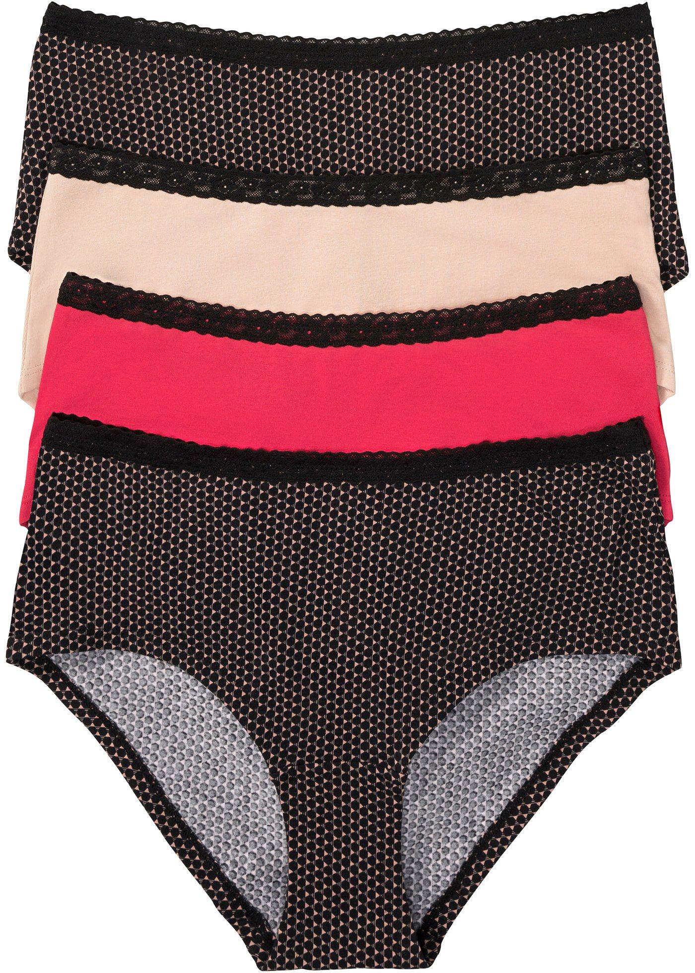 Lot de 4 maxi culottes avec coton