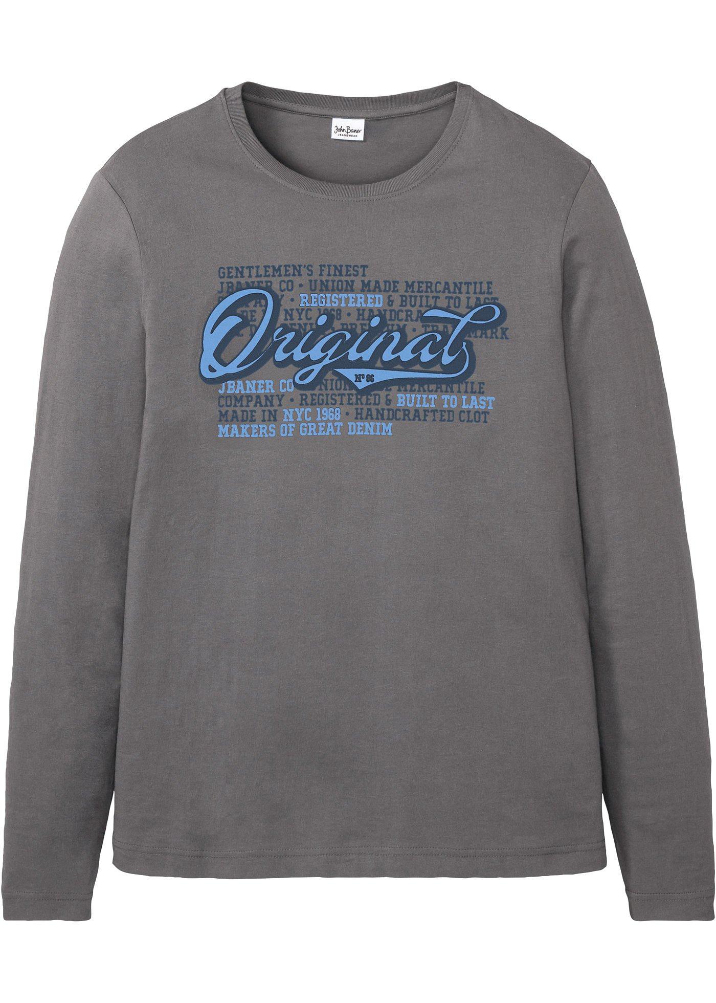 T-shirt manches longues en coton