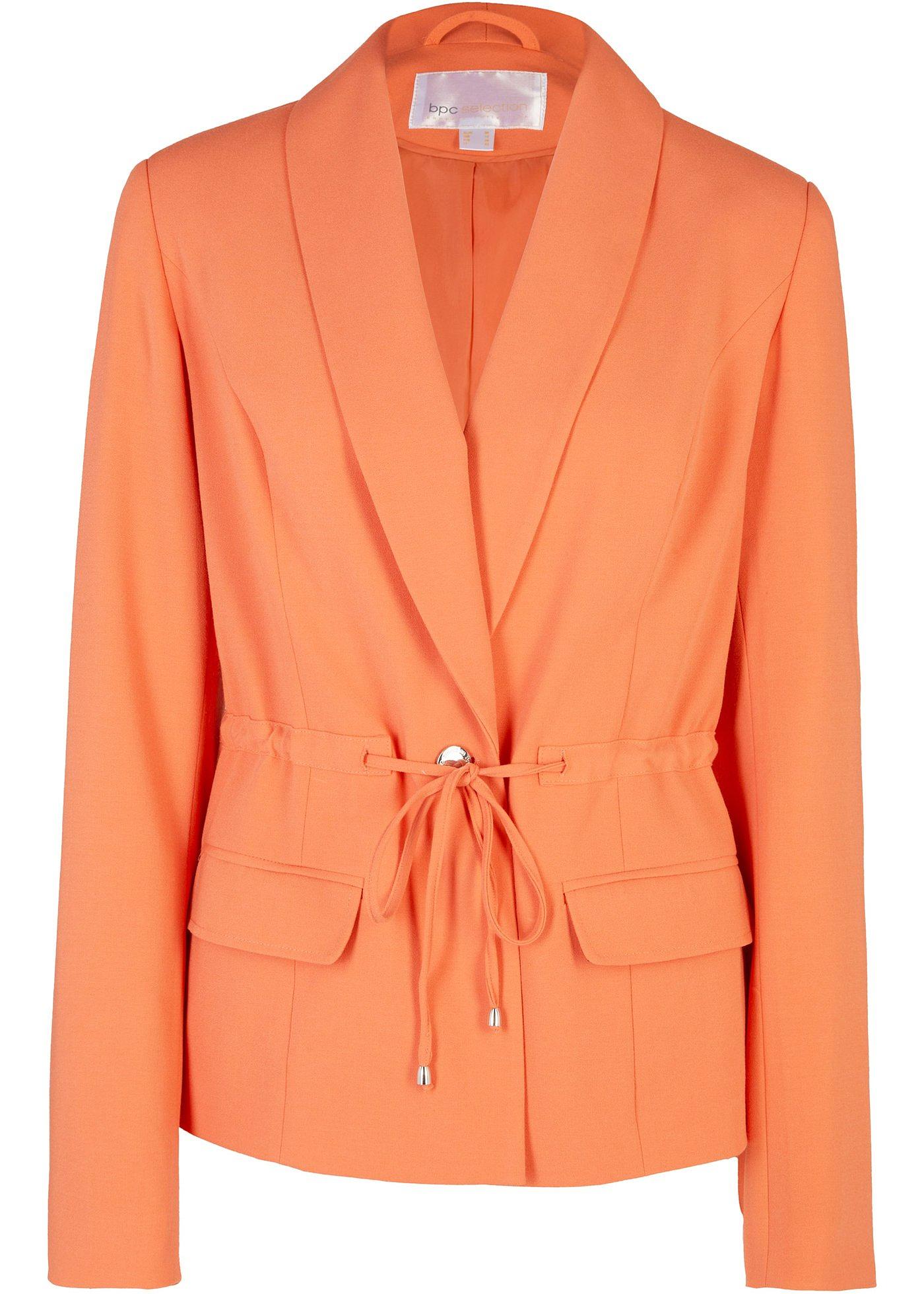 Veste-blazer avec ceinture à nouer