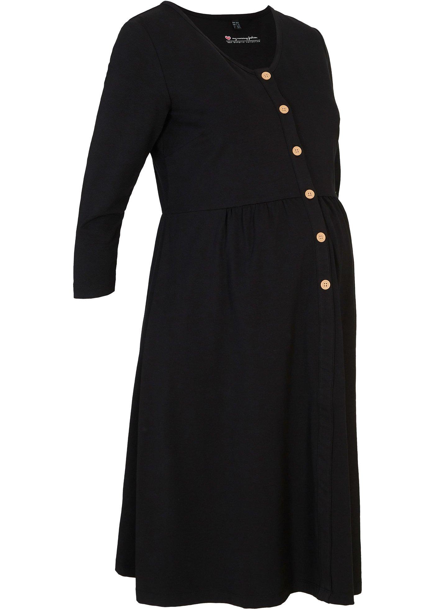 Robe de grossesse avec fonction allaitement en coton