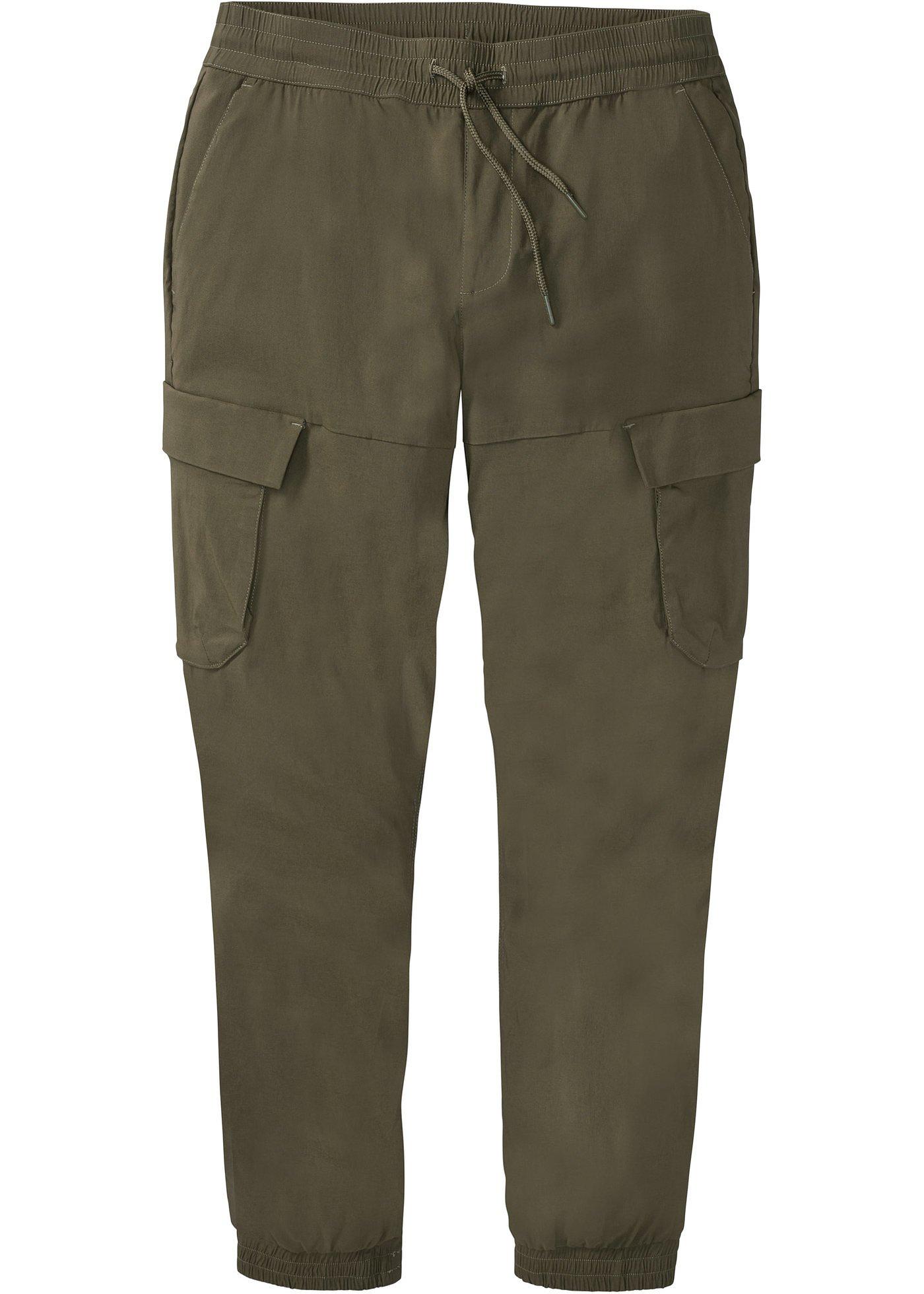 Pantalon taille extensible avec poches cargo, Loose Fit