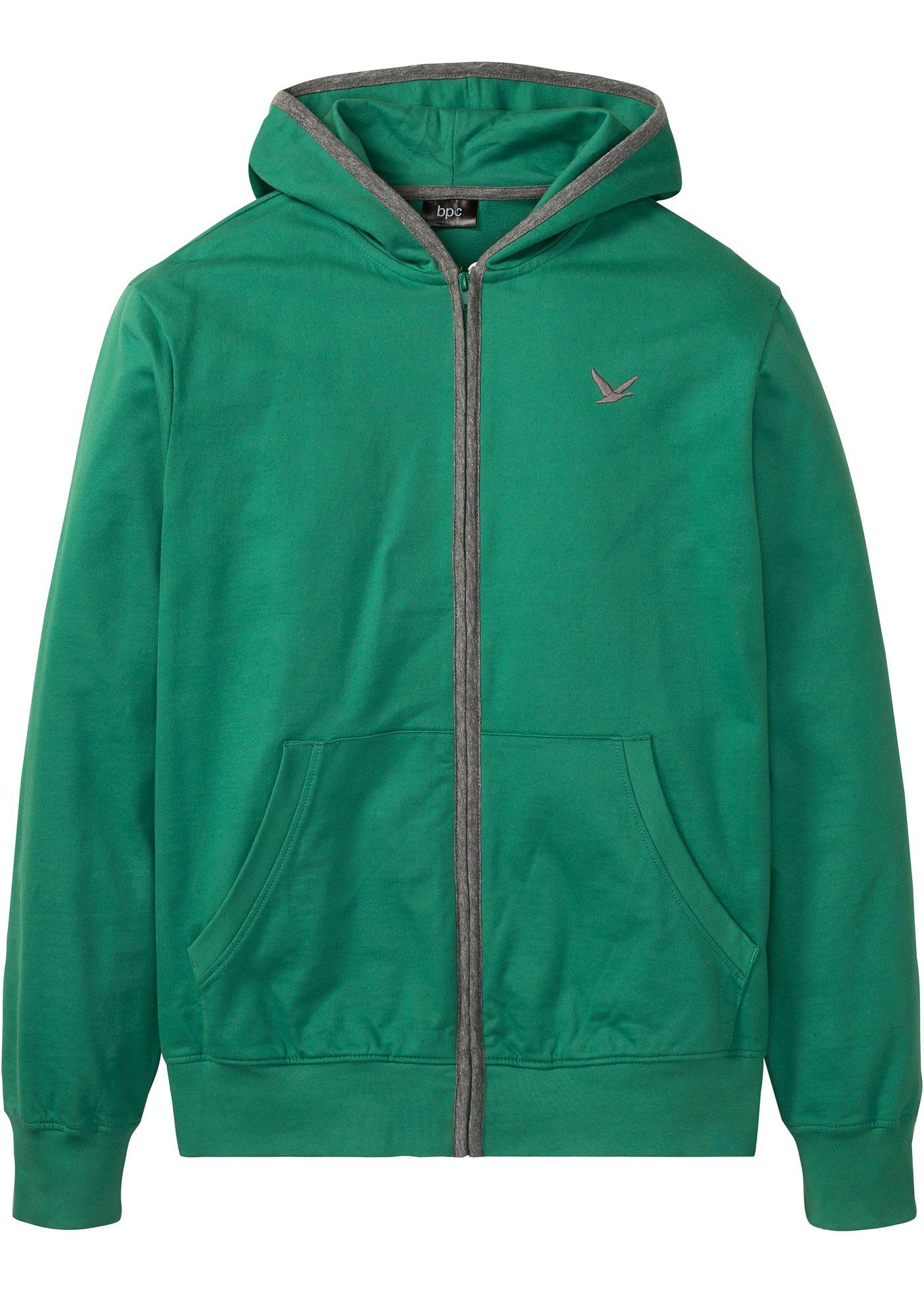 Gilet sweat à capuche coupe confort