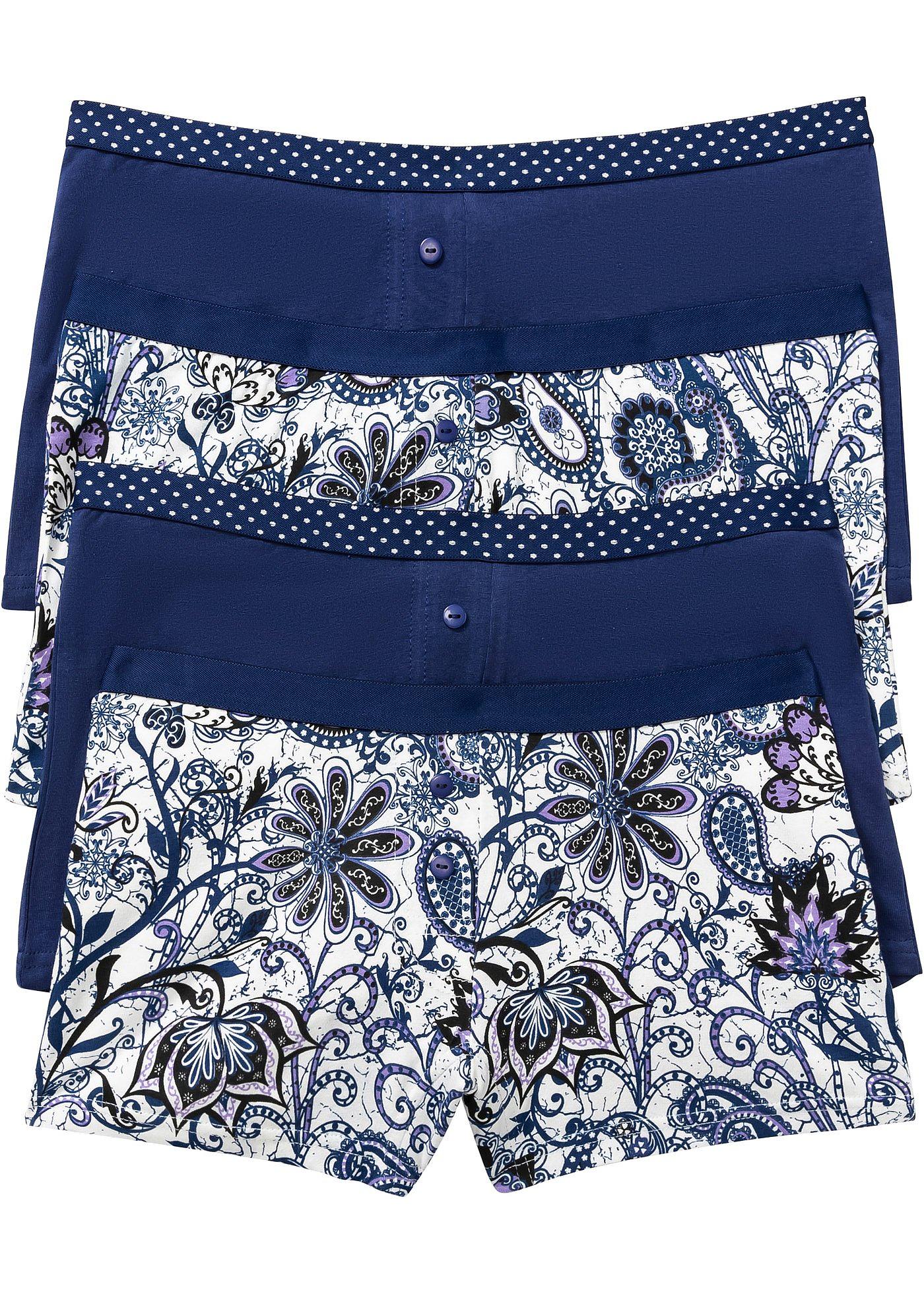 Lot de 4 boxers femme