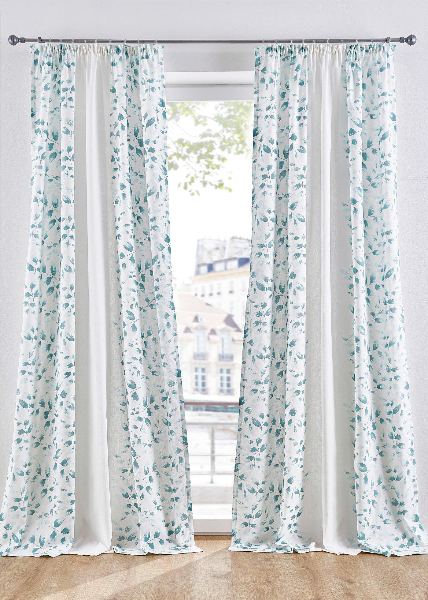 Panneau à imprimé floral (1 pce.)