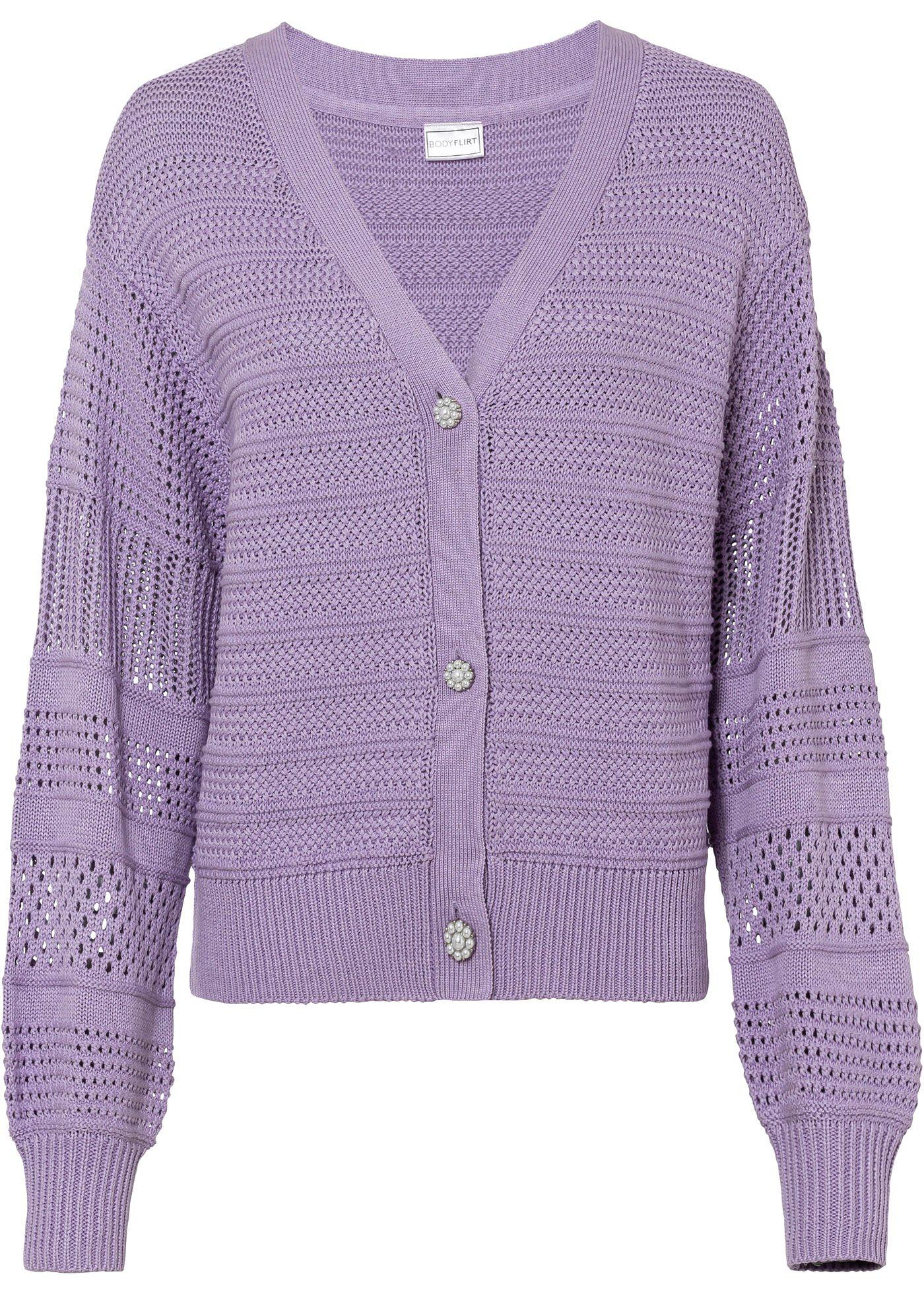 Gilet en maille ajourée