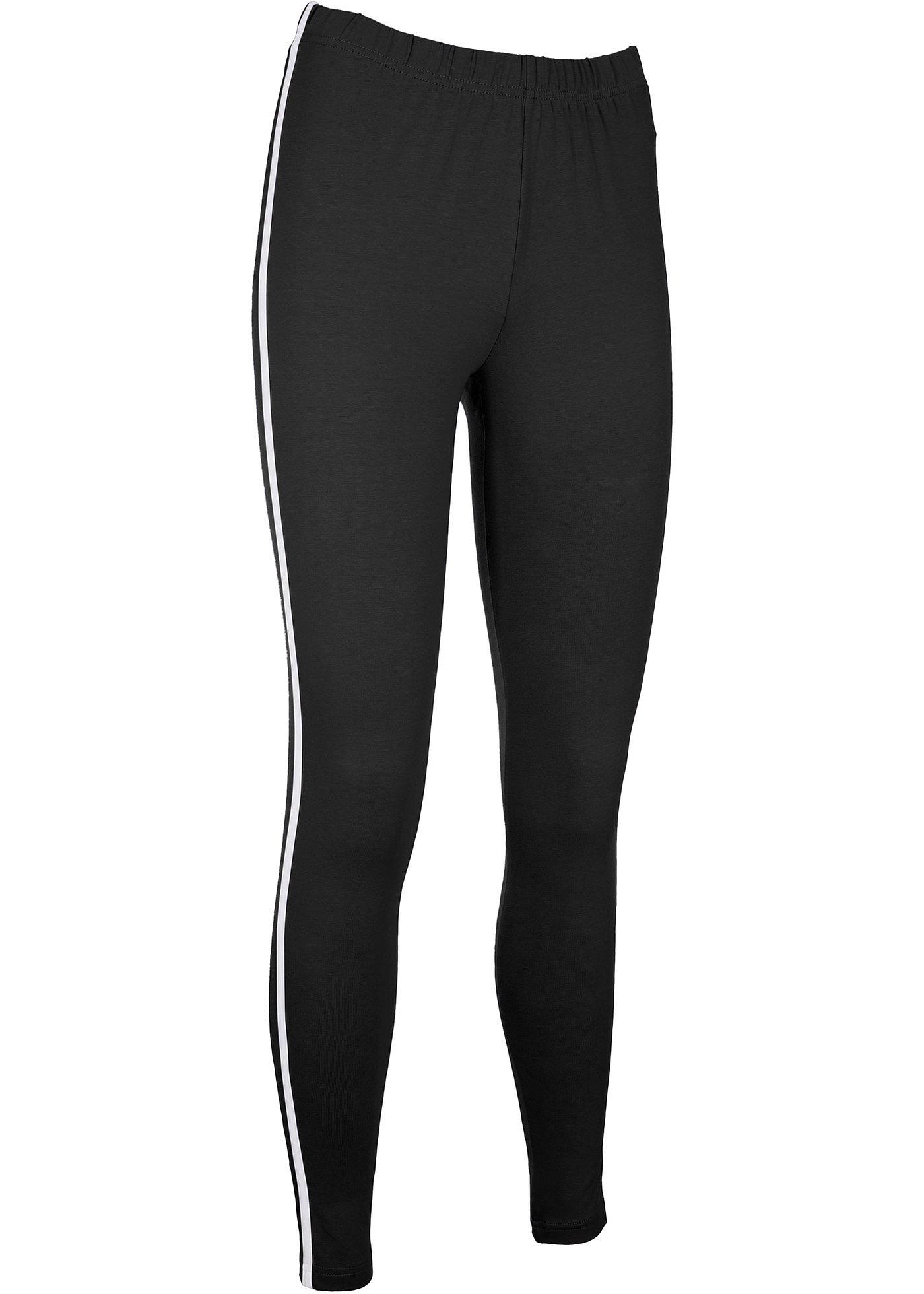 Image de Legging de sport avec rayures contrastantes, longueur cheville