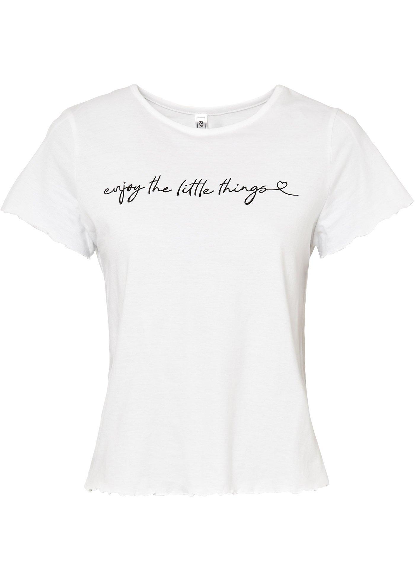 T-shirt avec inscription