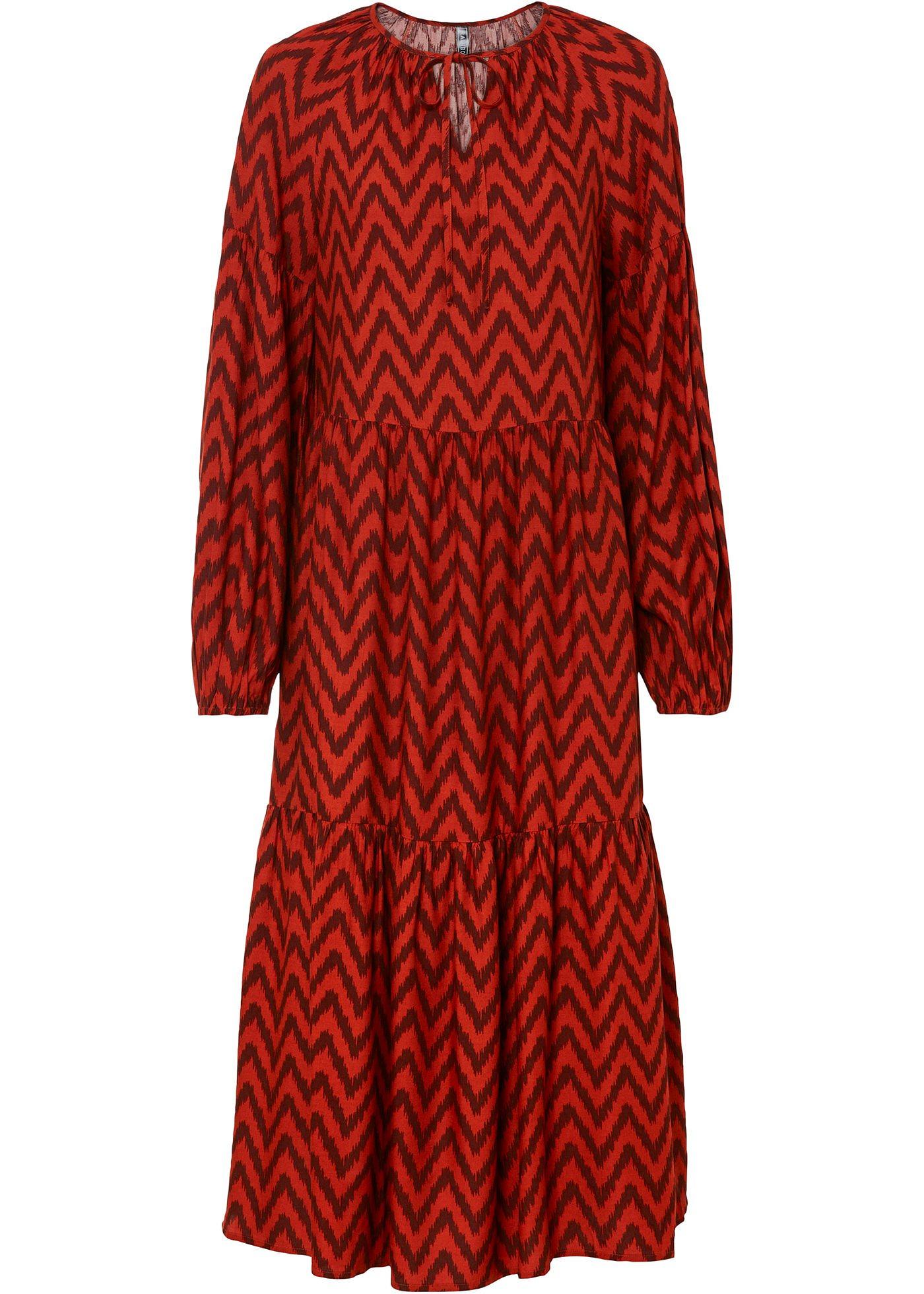 Robe longue en viscose