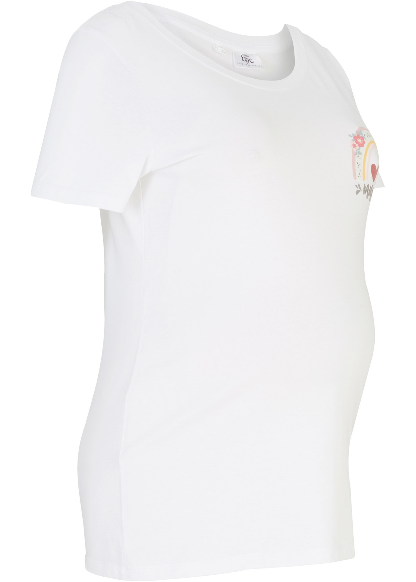 T-shirt de grossesse avec imprimé, avec coton
