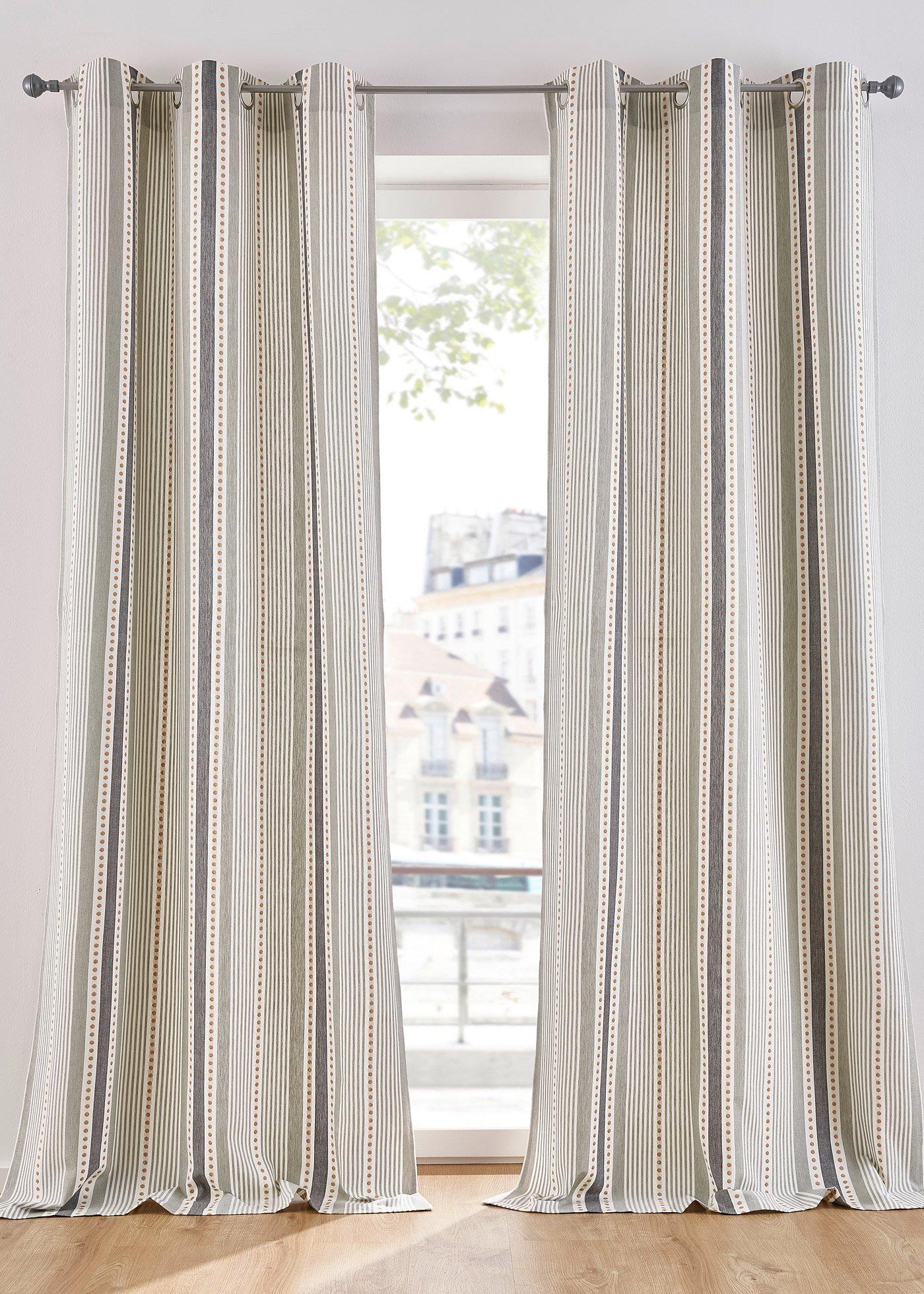 Panneau à rayures verticales (1 pce.)