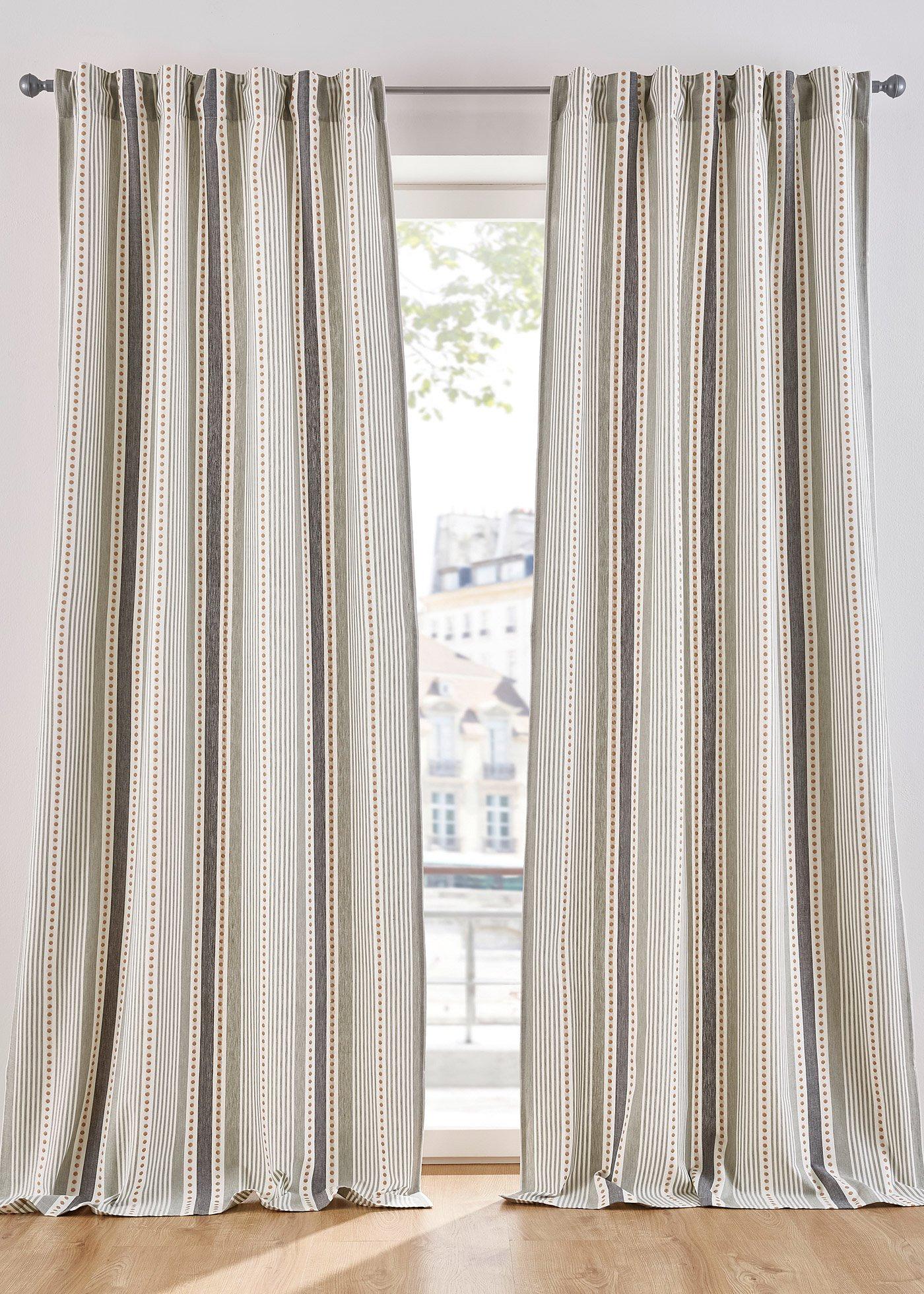 Panneau à rayures verticales (1 pce.)