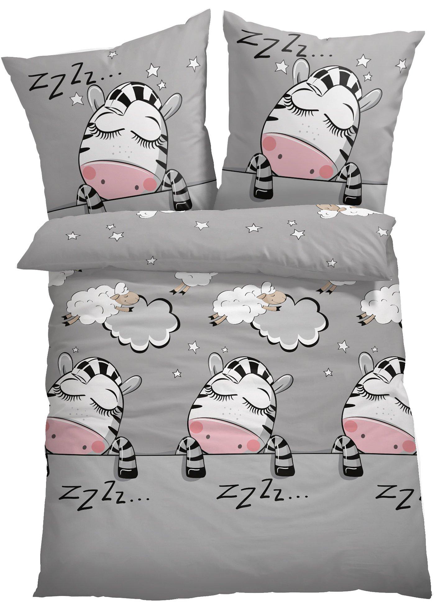 Parure de lit avec zèbres