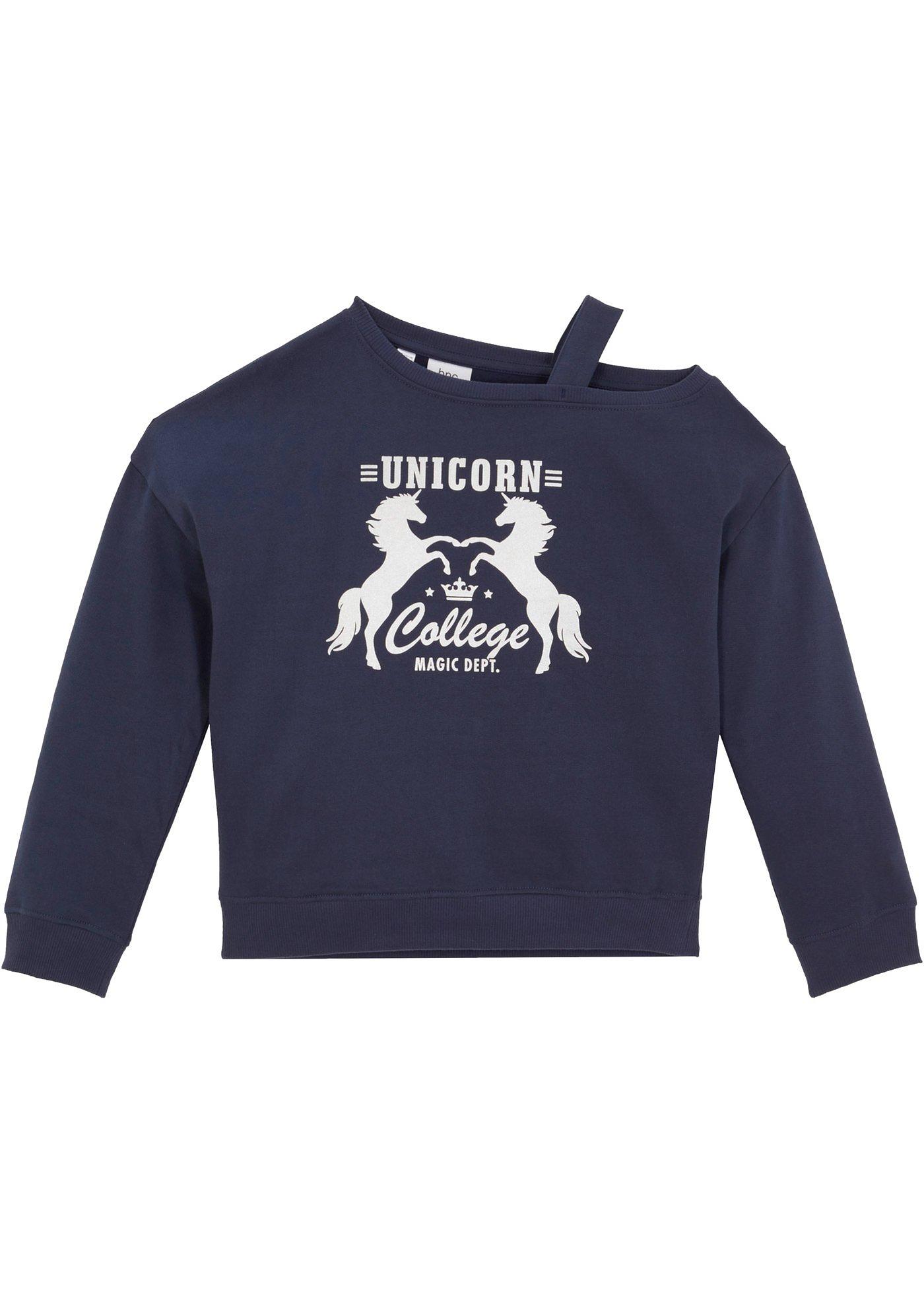 Sweat-shirt asymétrique fille