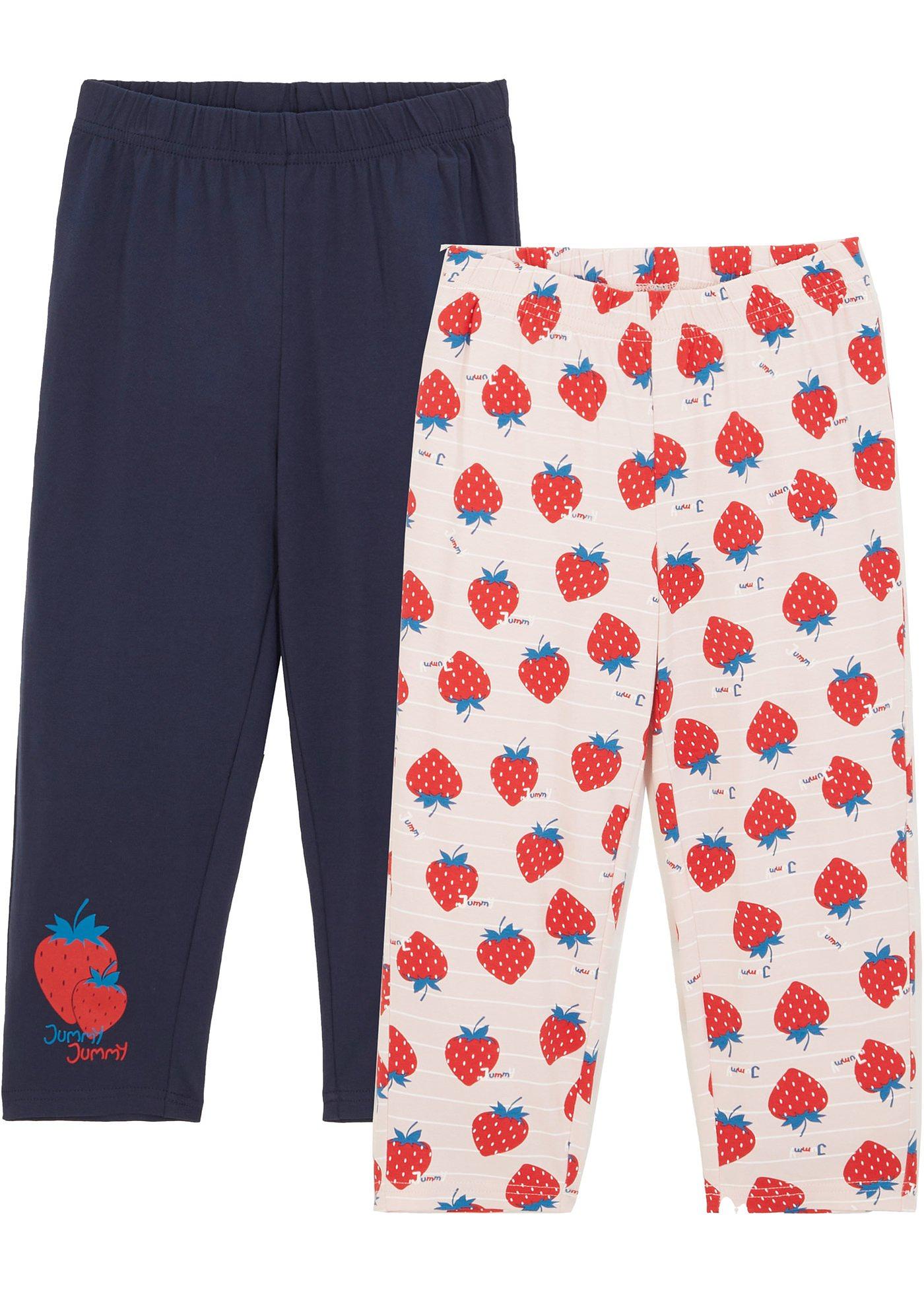 Lot de 2 leggings corsaire fille