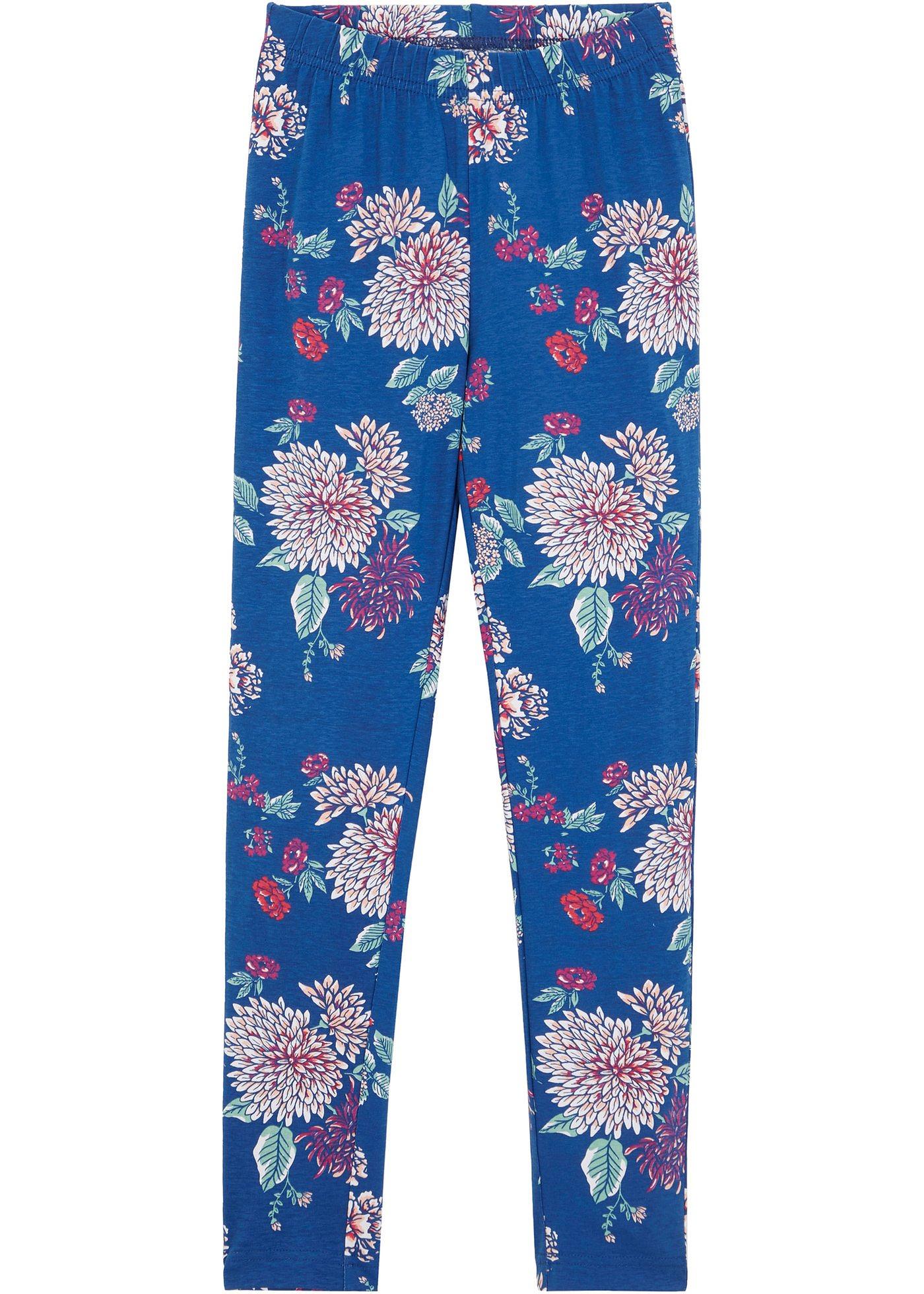 Legging fille avec motif floral