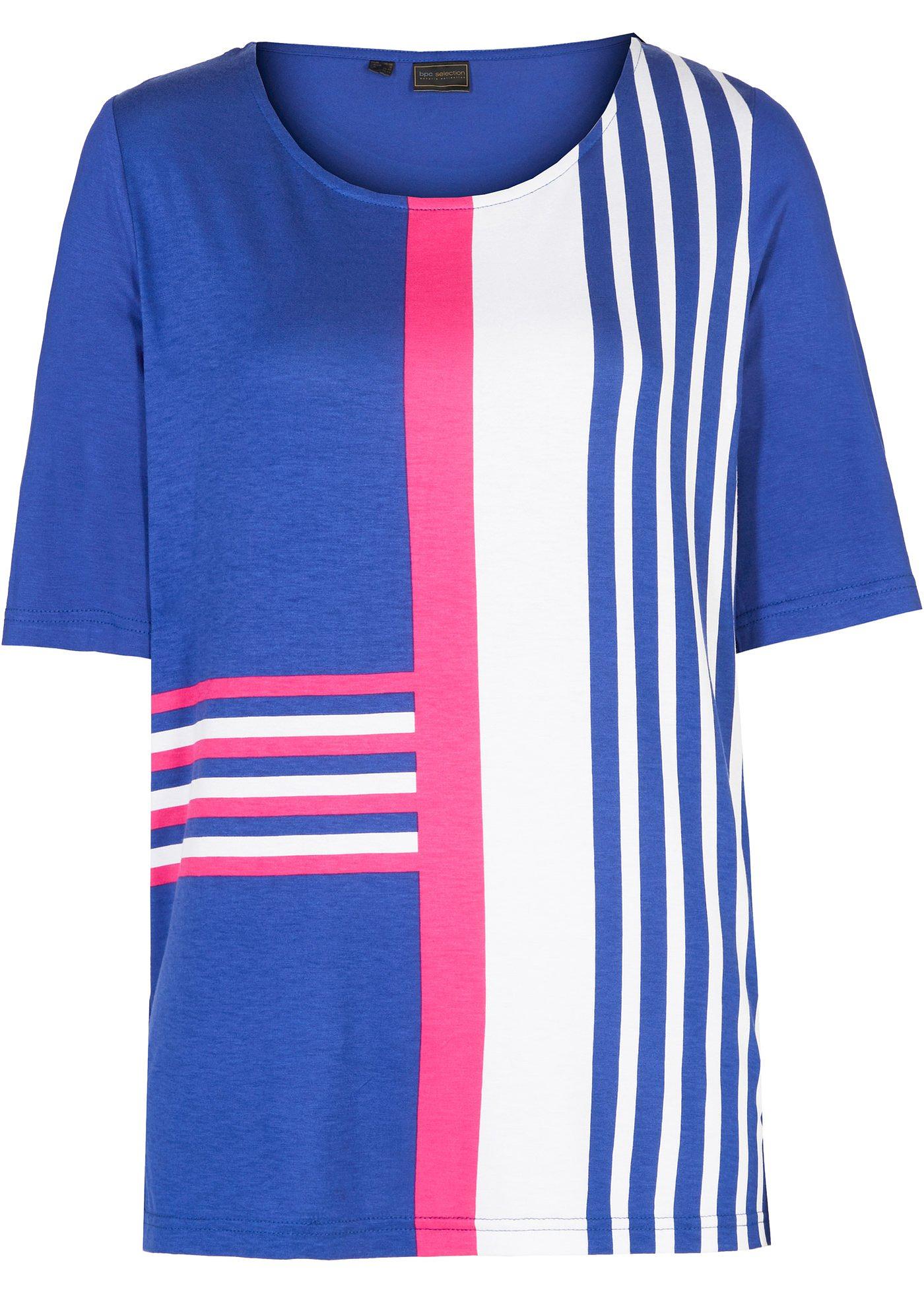 T-shirt avec imprimé et manches 1/2