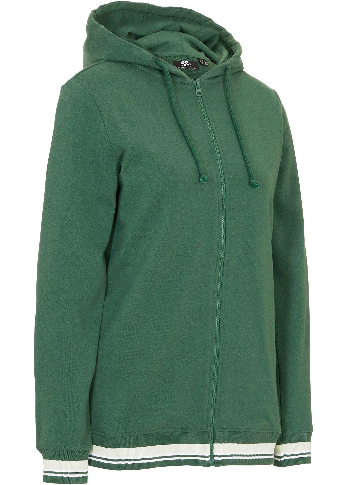 Image de Gilet sweat avec rayures contrastantes
