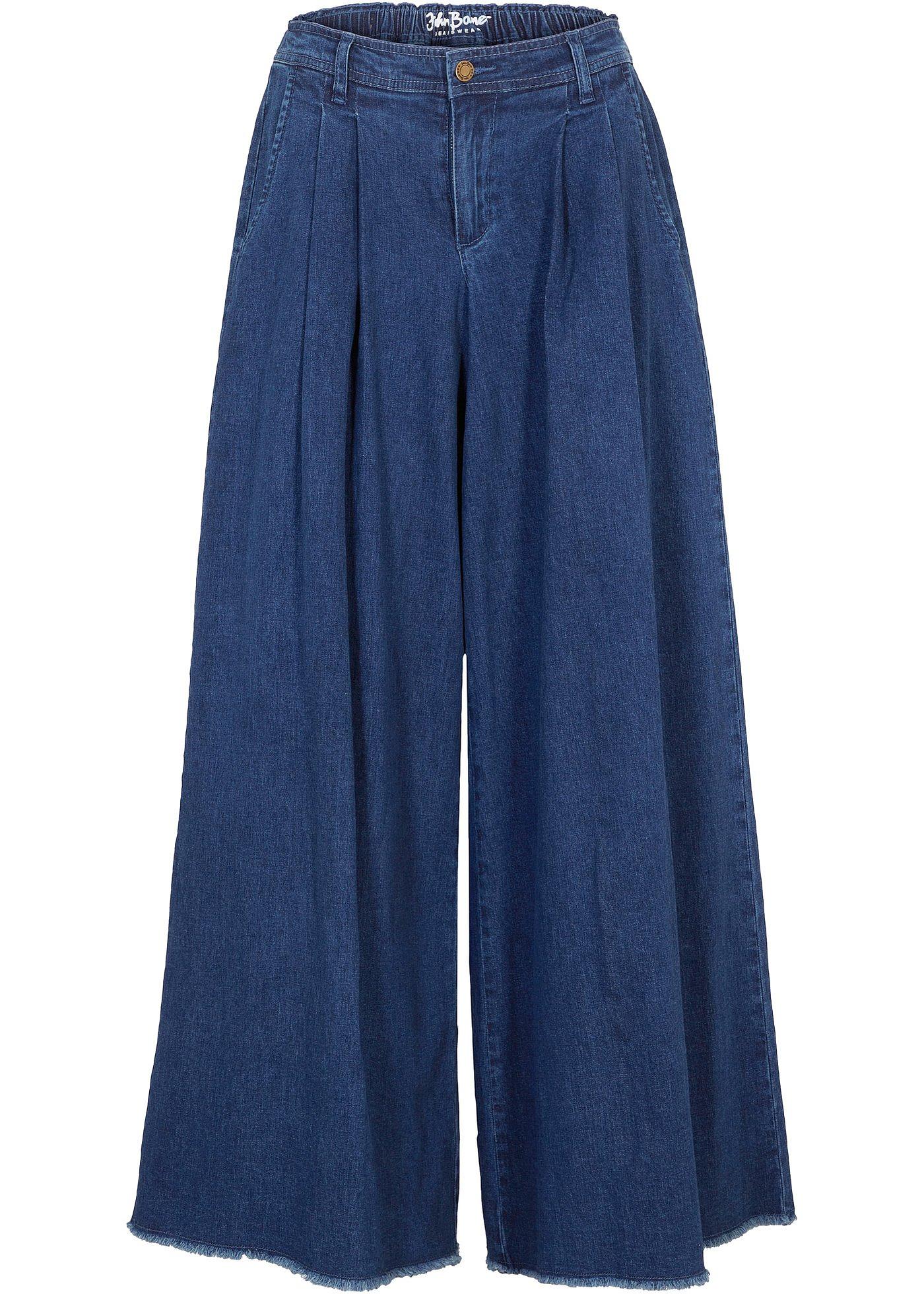 Jupe-pantalon en jean