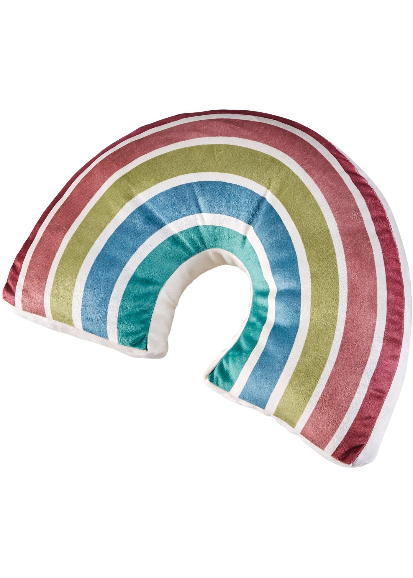 Coussin arc-en-ciel