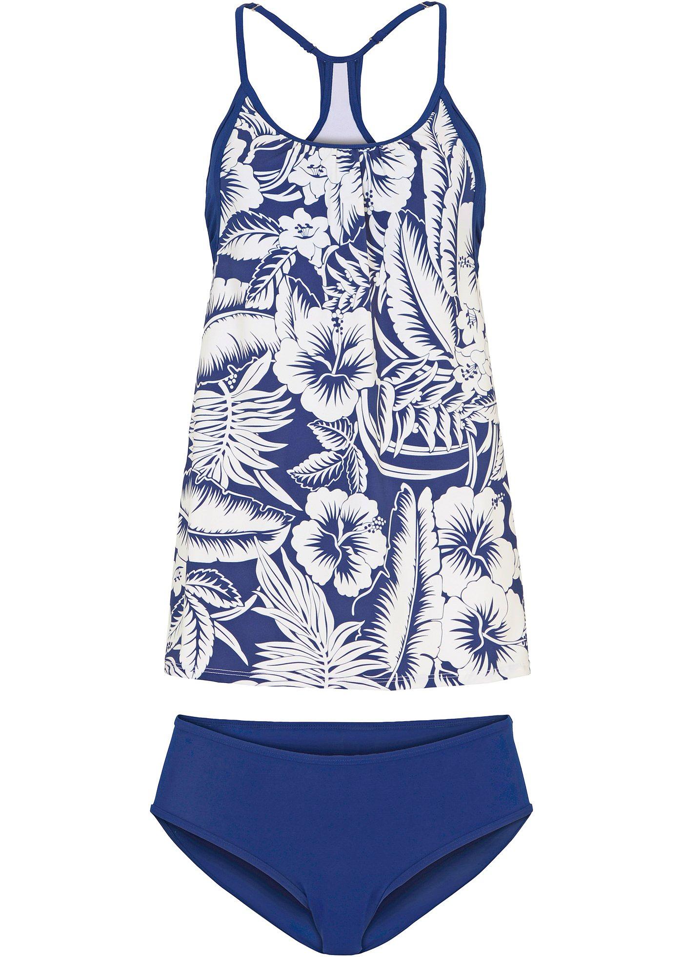 Tankini (Ens. 2 pces.) avec polyamide recyclé