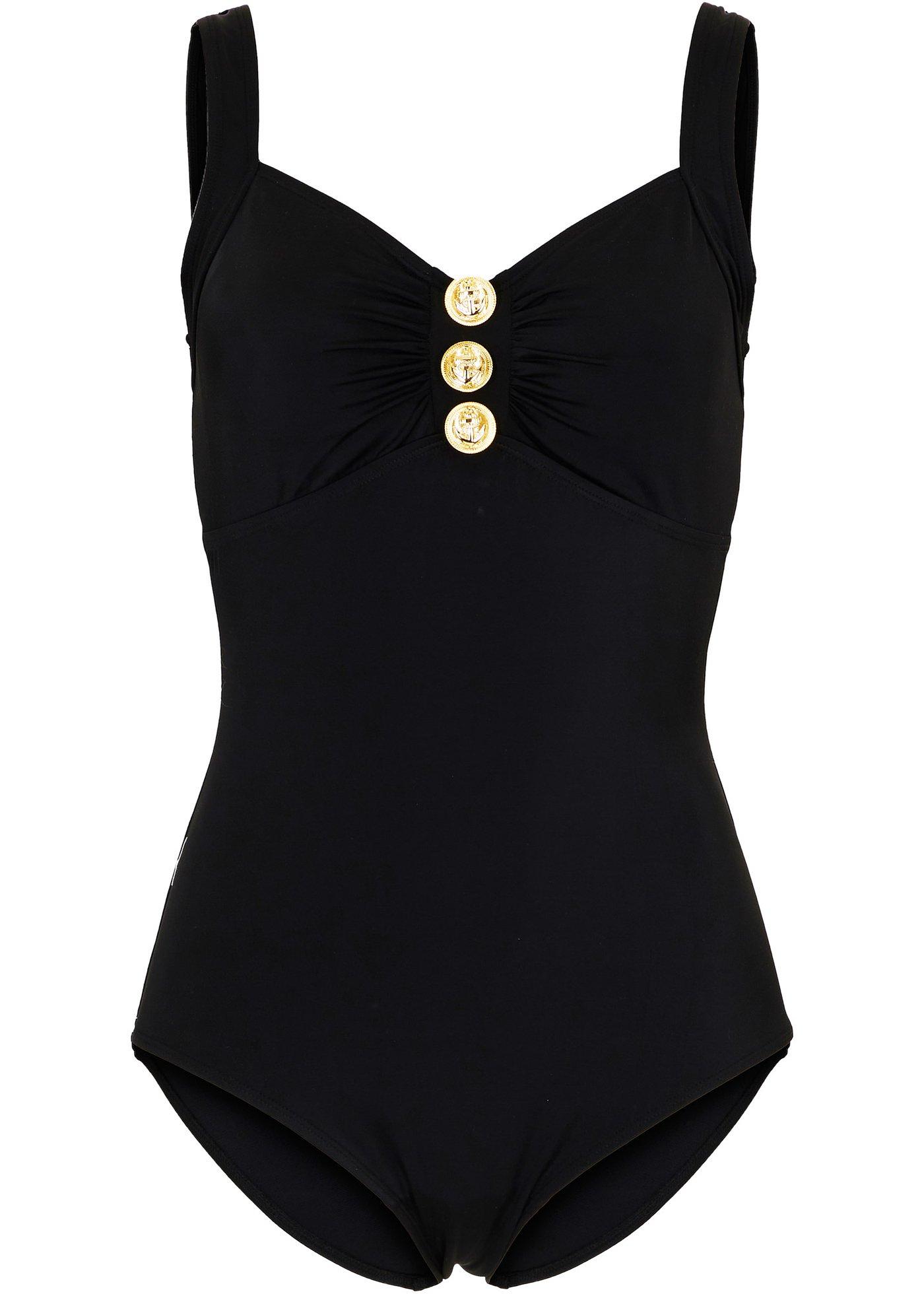 Maillot 1 pièce sculptant avec polyamide recyclé, effet sculptant léger