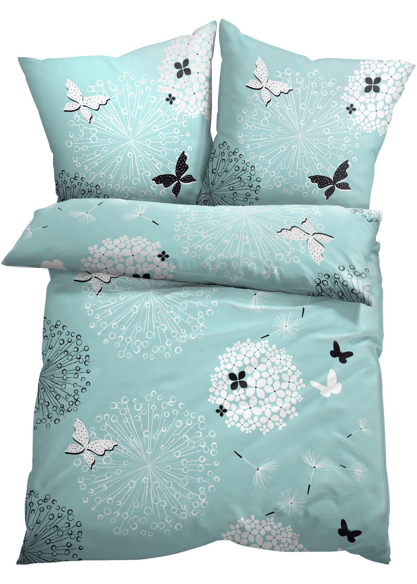 Parure de lit avec fleur de pissenlit