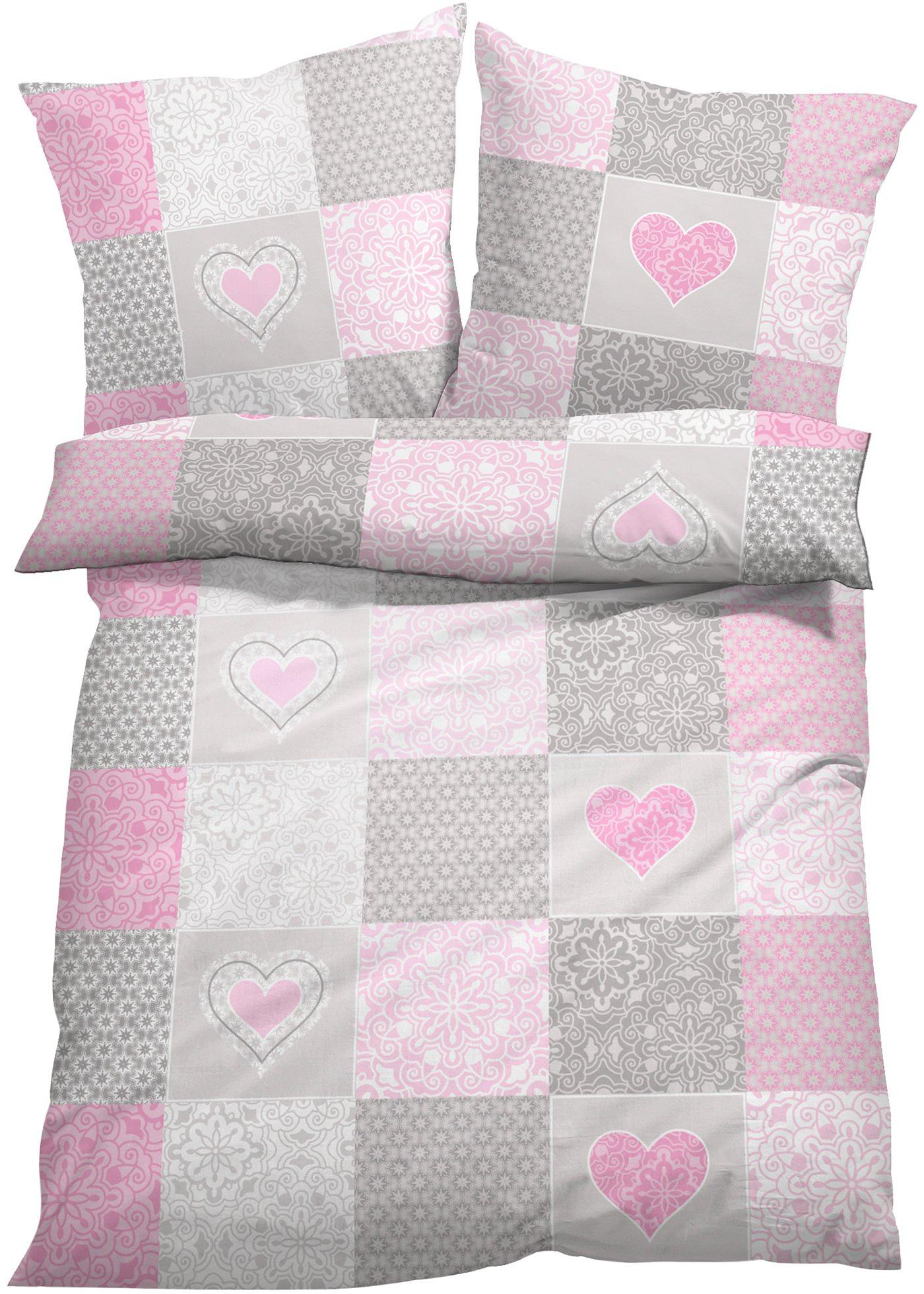 Parure de lit avec imprimé patchwork