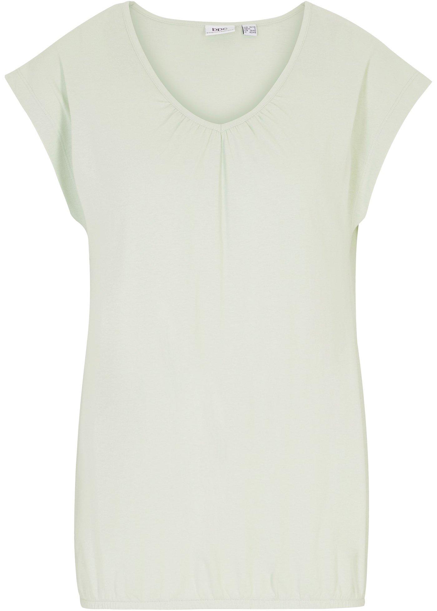 T-shirt coton à manches papillon