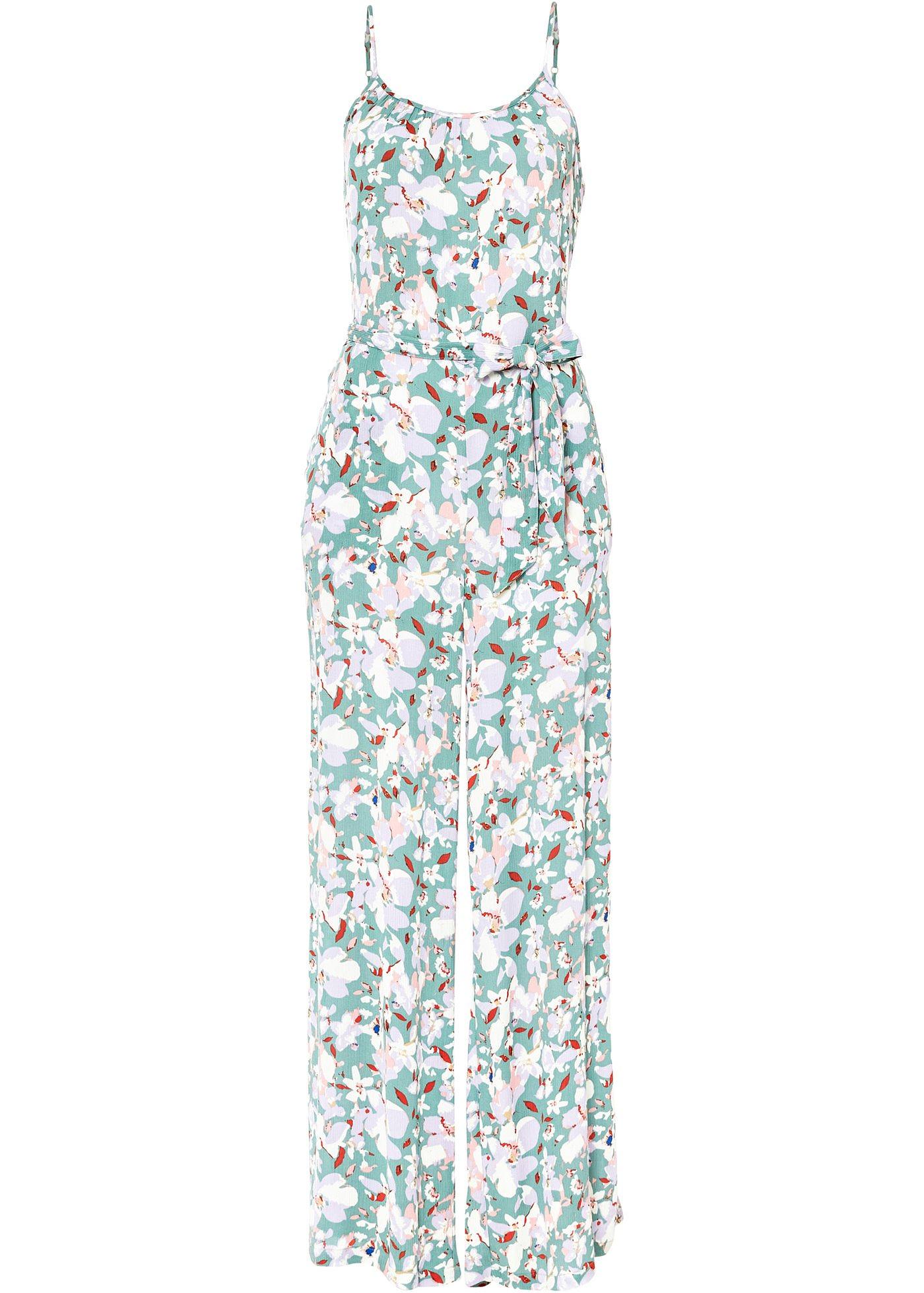 Image de Combi pantalon avec lien à nouer en viscose
