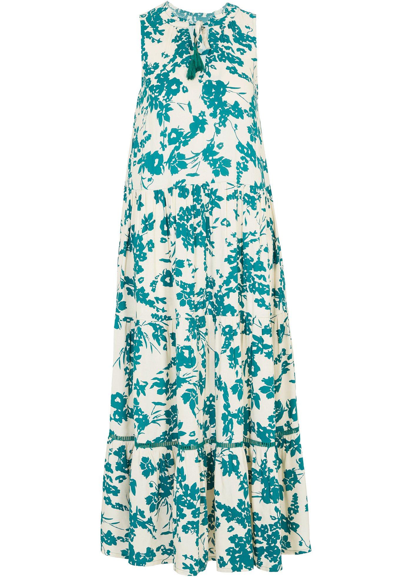 Robe longue imprimée