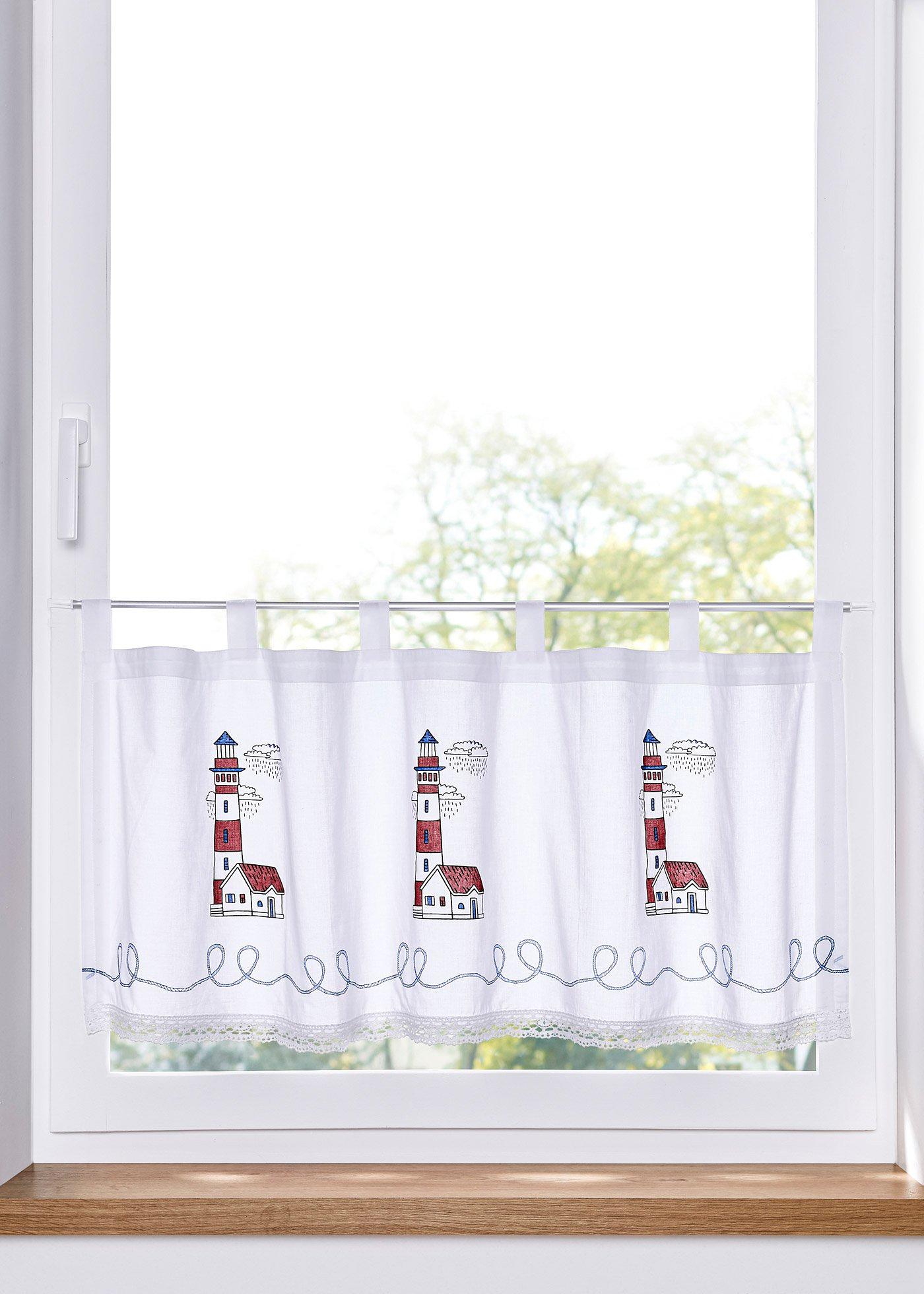 Brise-bise en coton avec imprimé