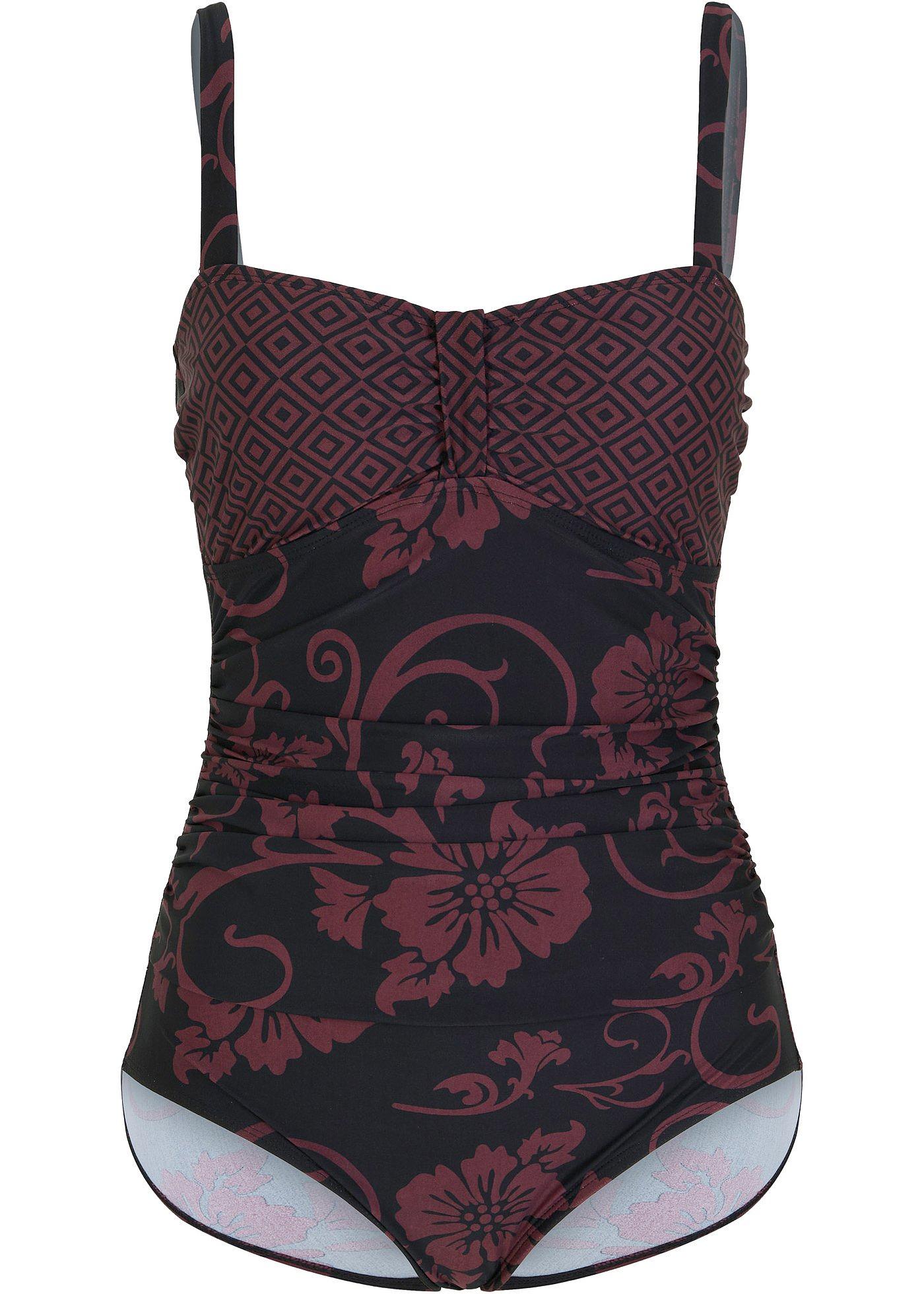 Maillot 1 pièce sculptant avec effet sculptant léger