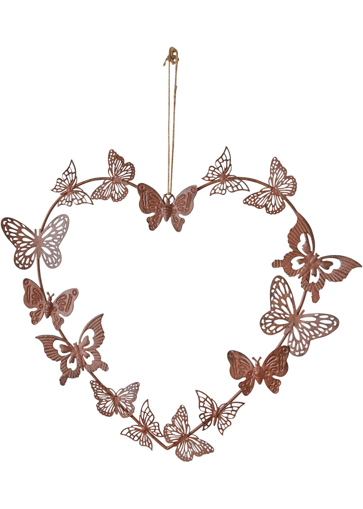 Déco à suspendre en forme de cœur