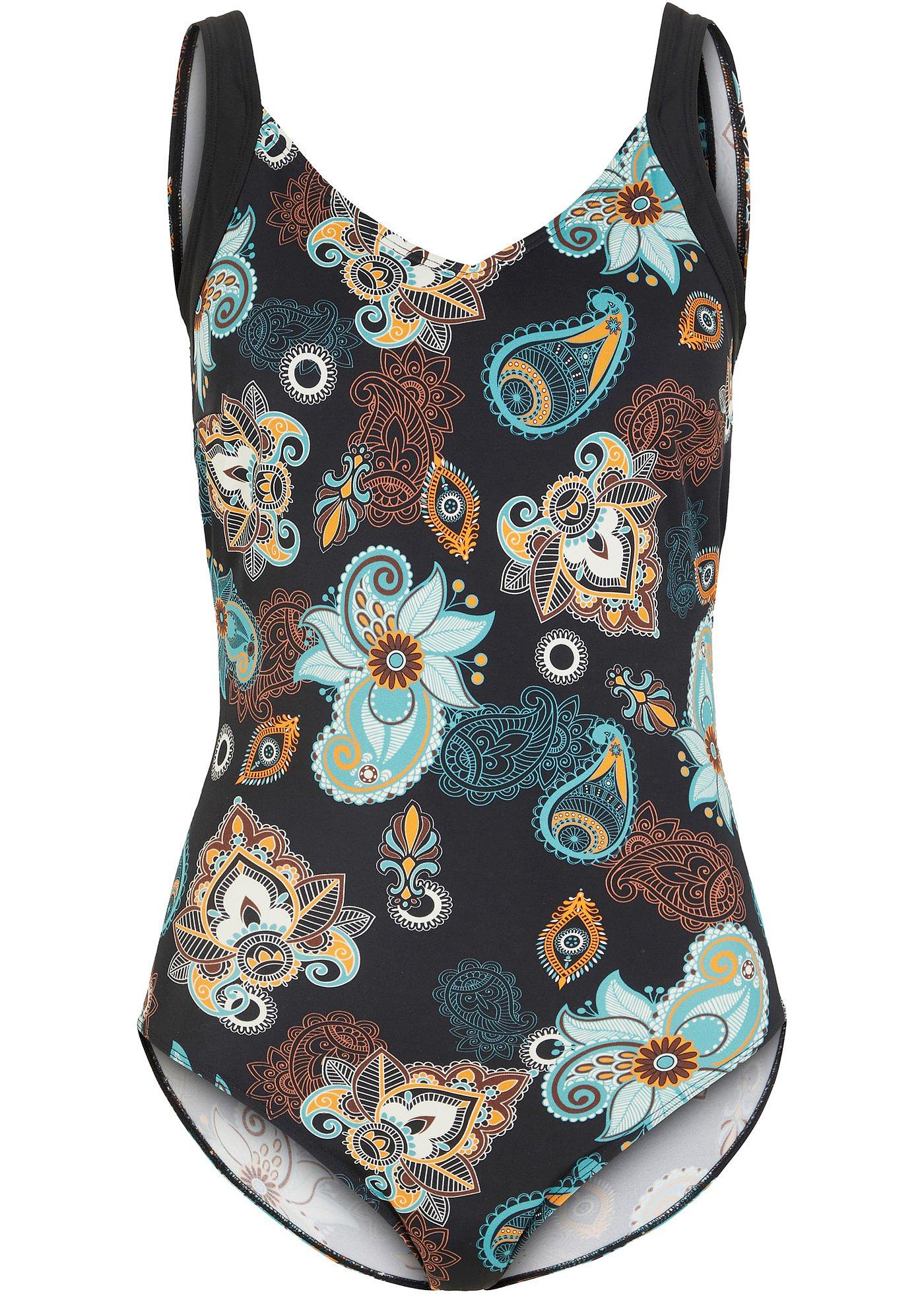 Maillot 1 pièce en polyamide recylé