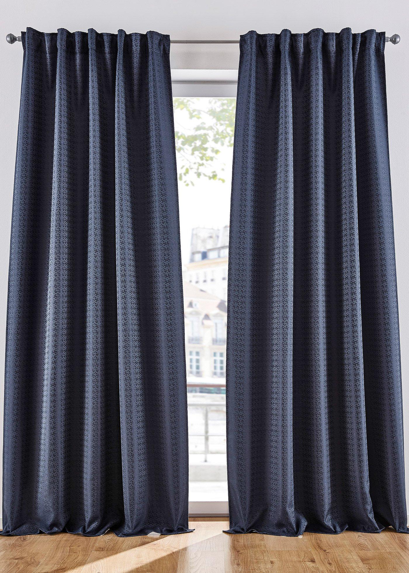 Panneau occultant jacquard avec fonction thermique (1 pce.)