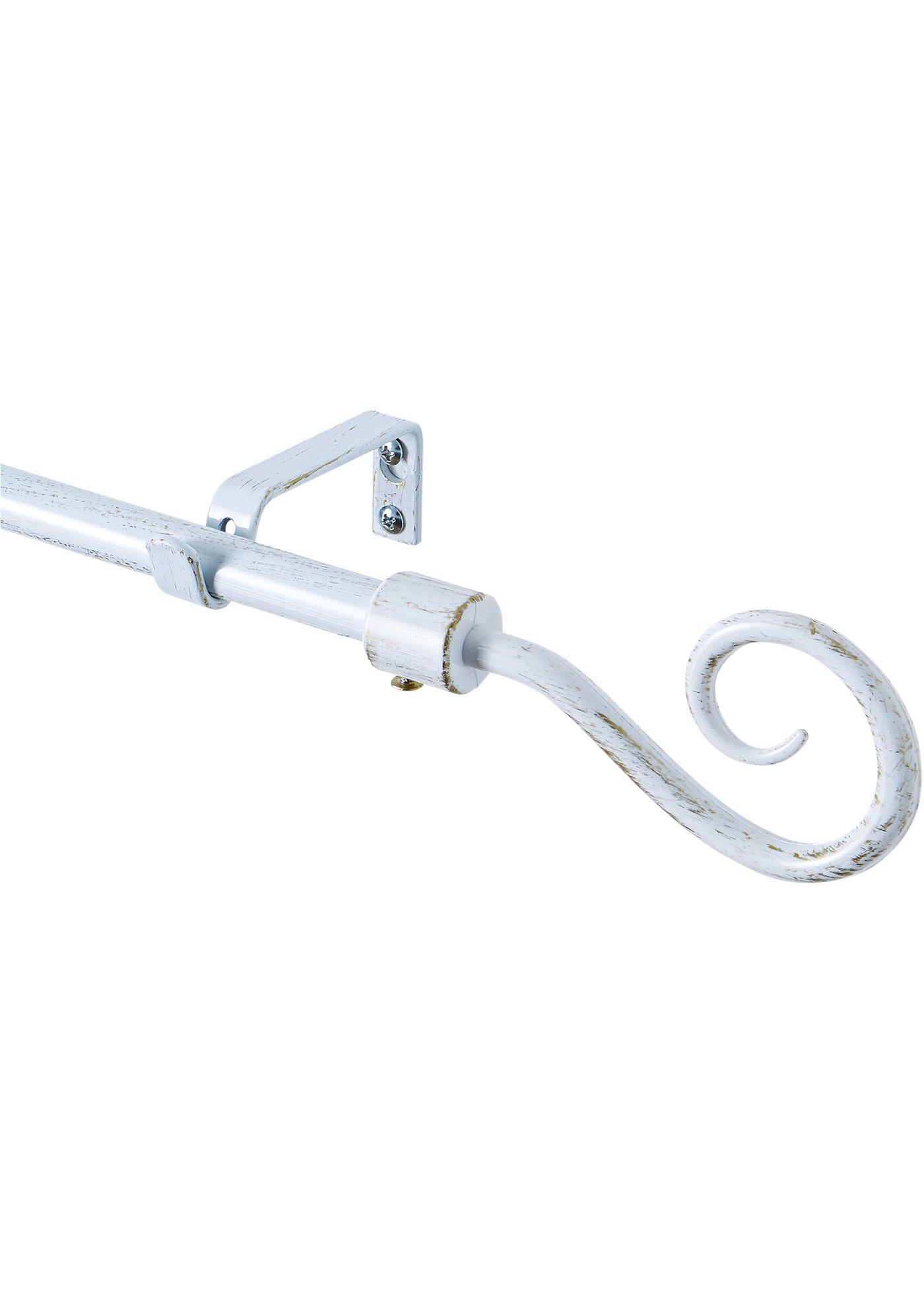 Tringle à rideau embout rondelle