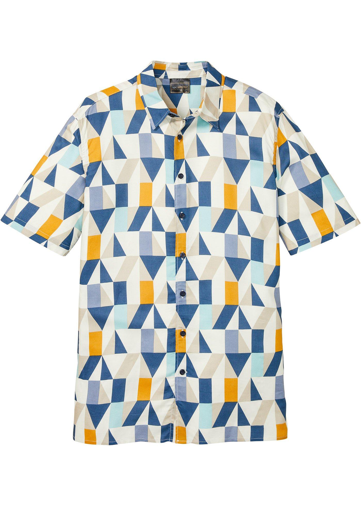 Chemise manches courtes en viscose