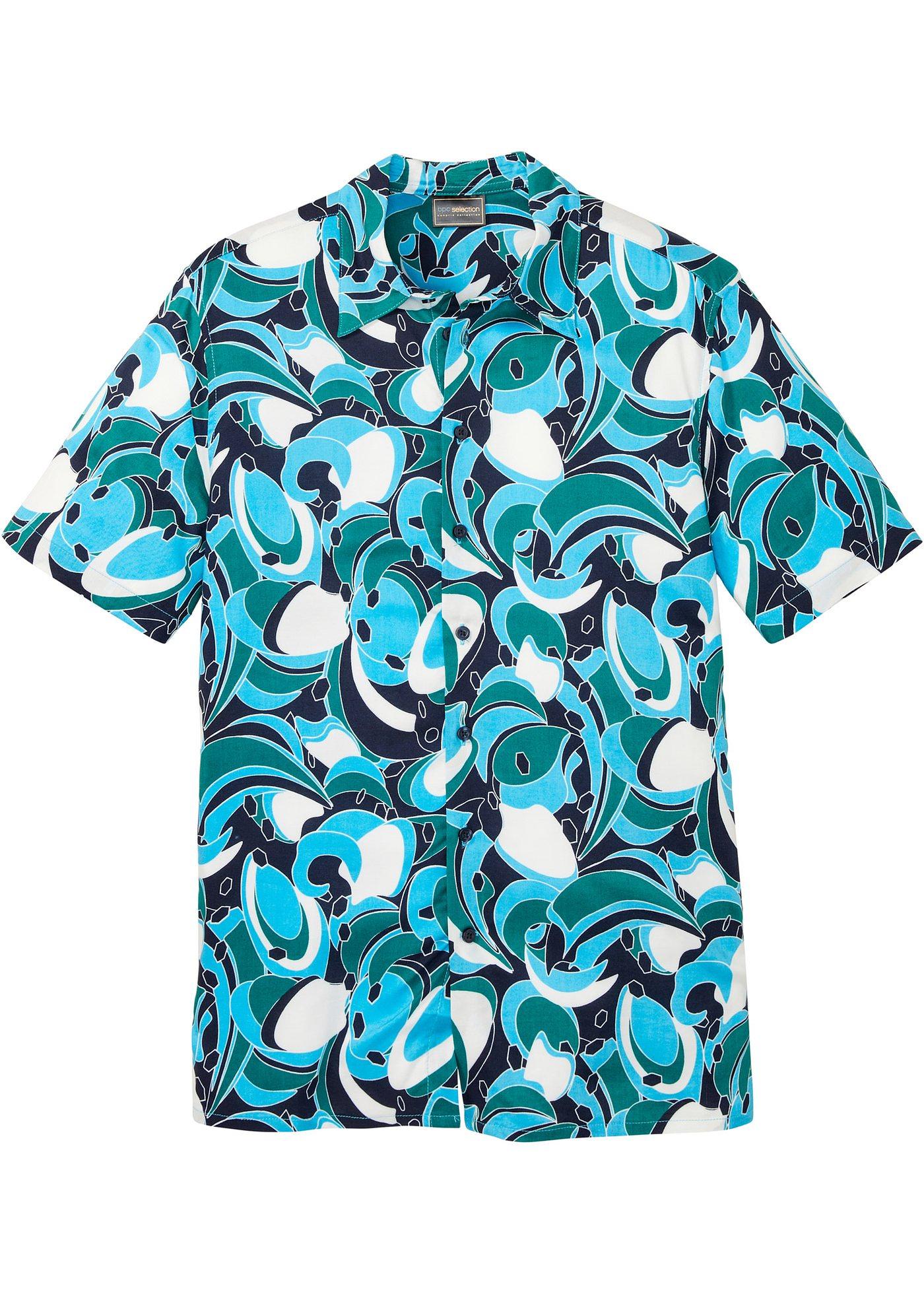 Chemise manches courtes en viscose