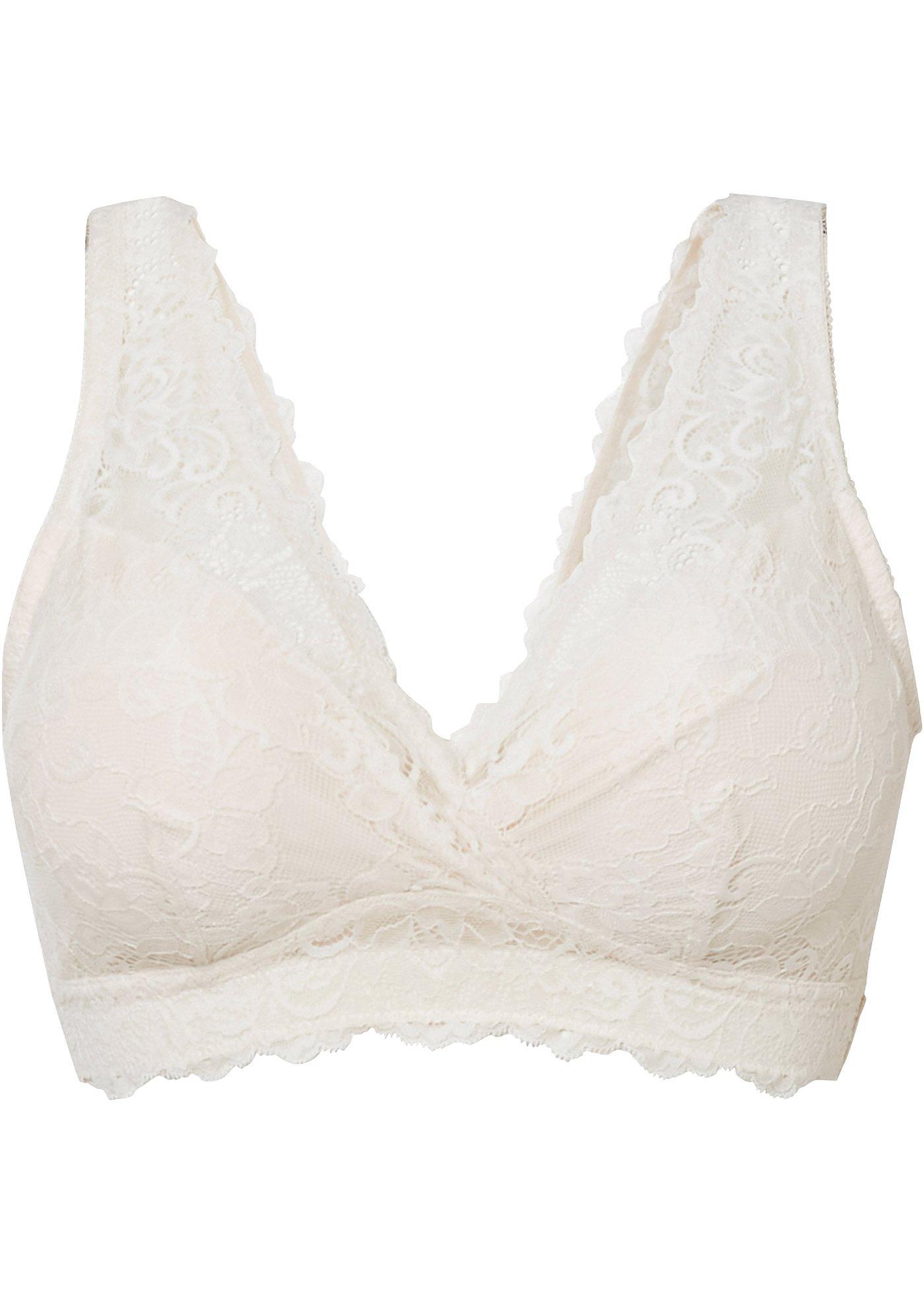Image de Brassière d'allaitement avec dentelle recyclée