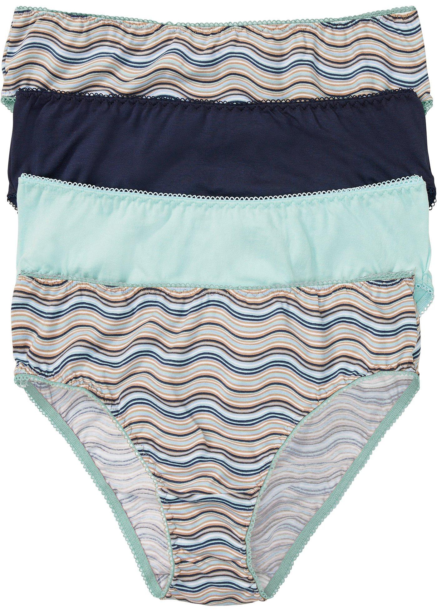 Lot de 4 maxi slips avec coton