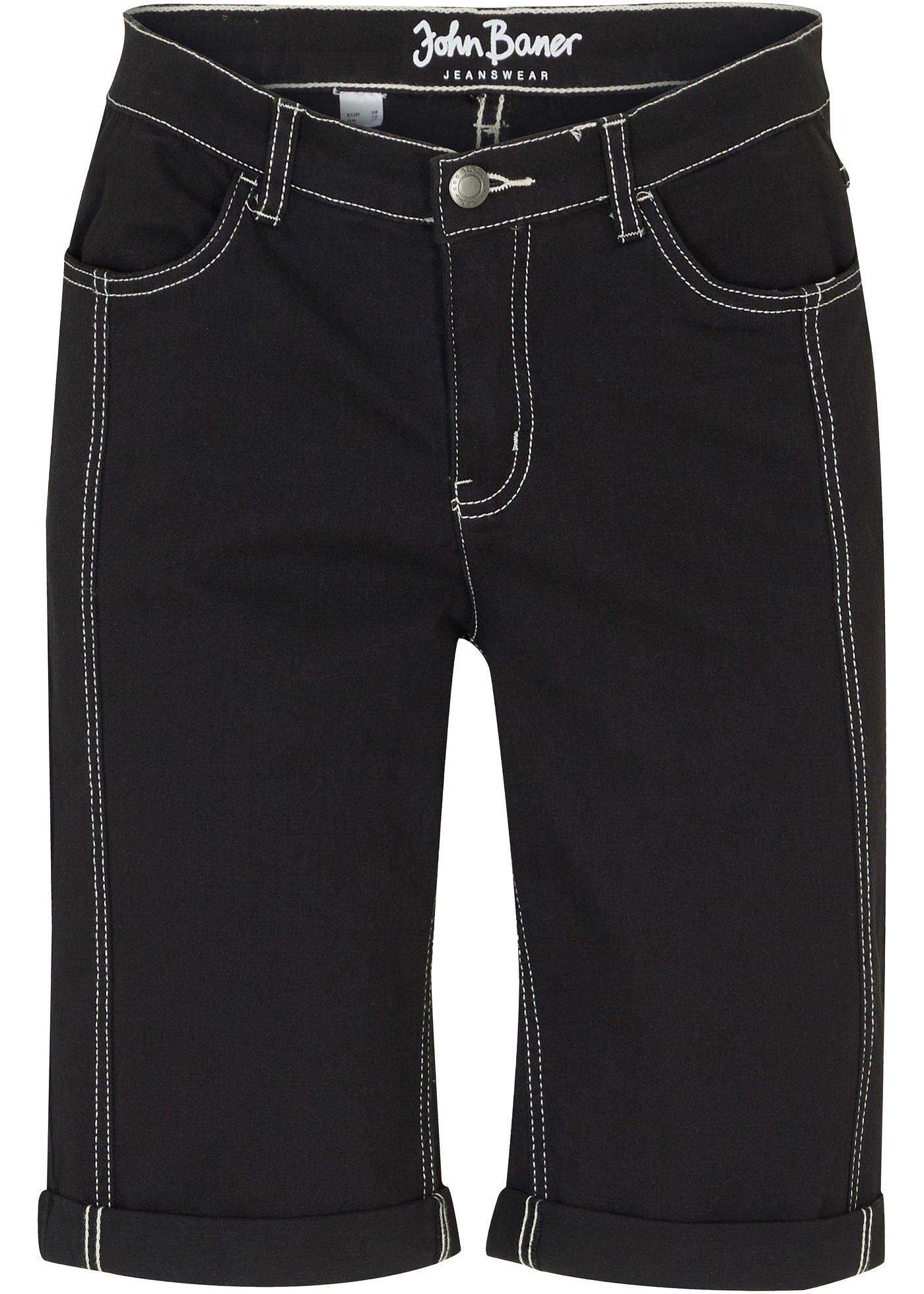 Bermuda en jean confort stretch