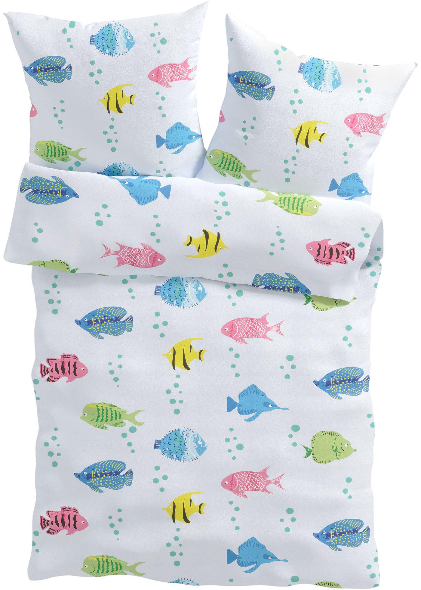 Parure de lit avec poissons