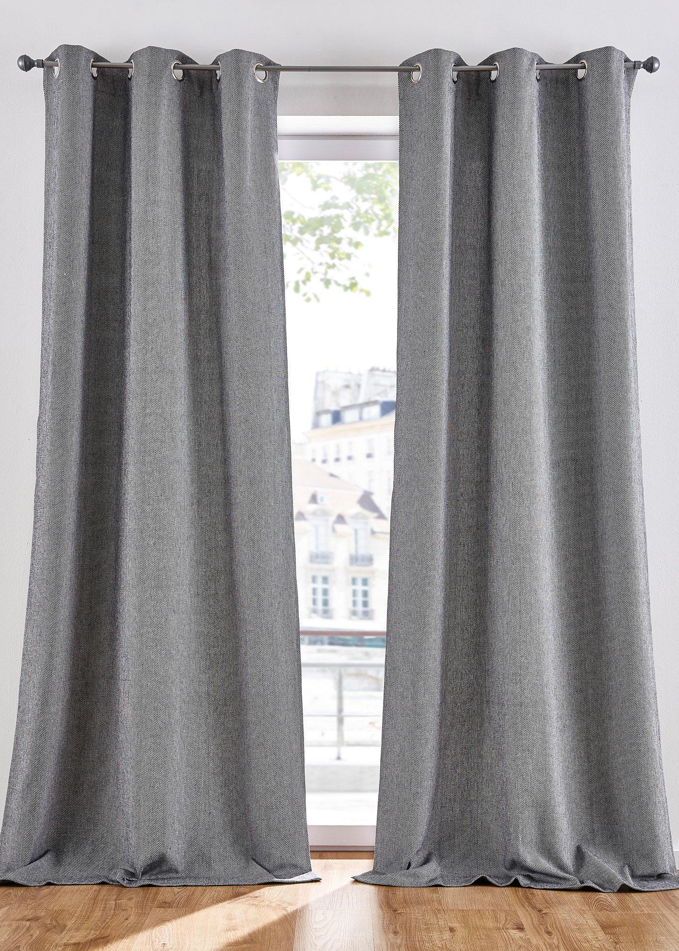 Panneau en coton avec structure (1 pce.)