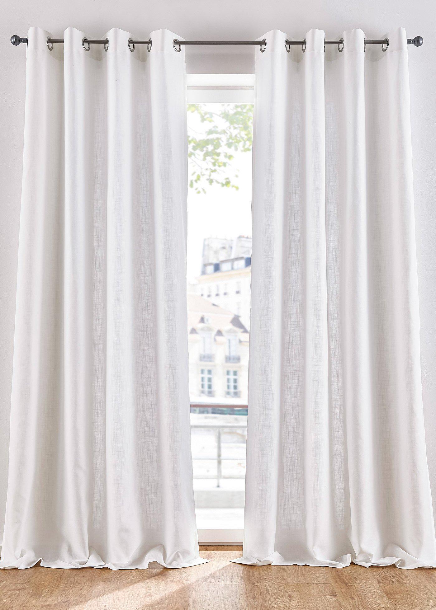 Voilage en polyester recyclé (1 pce.)