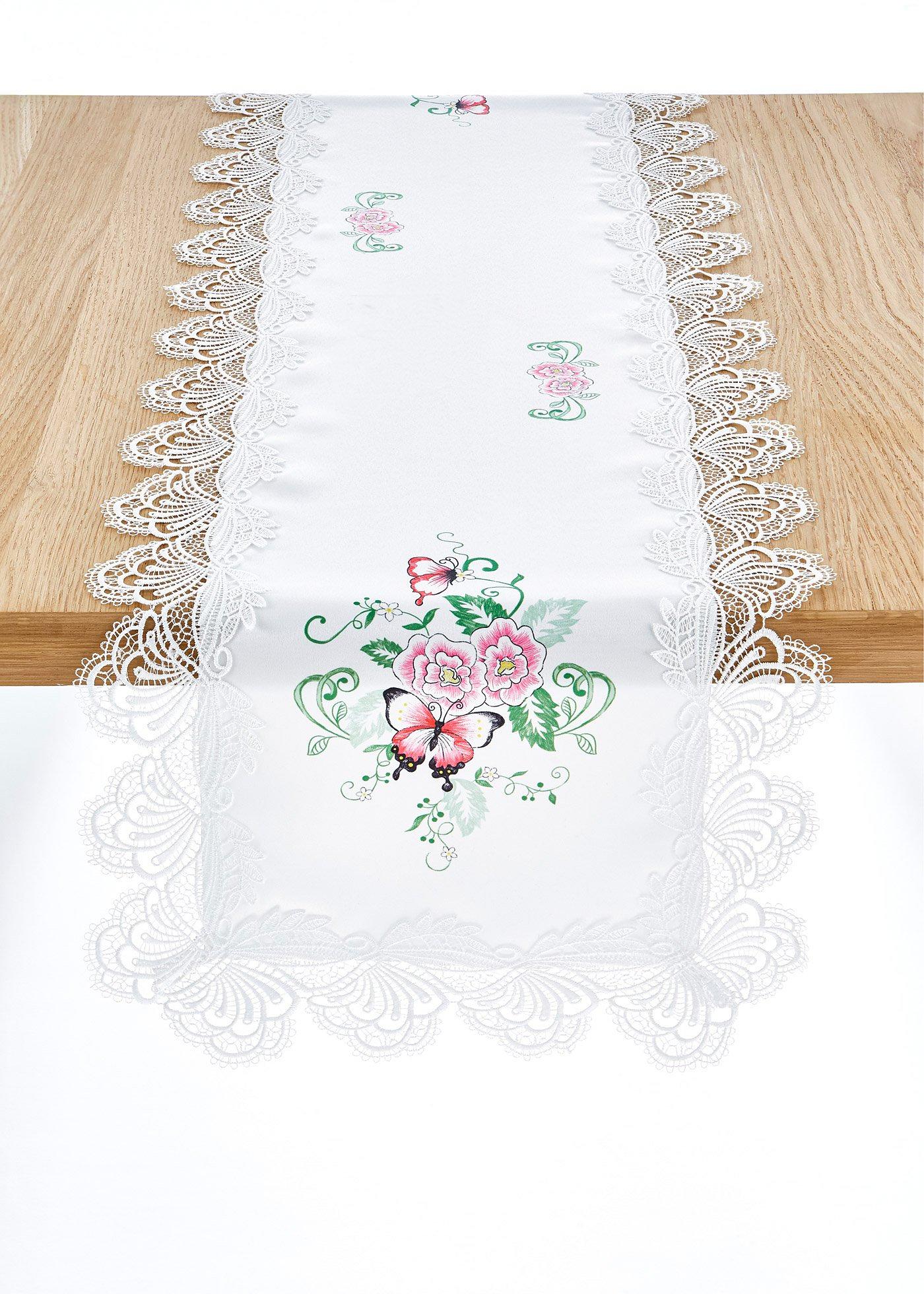 Image de Chemin de table avec broderies