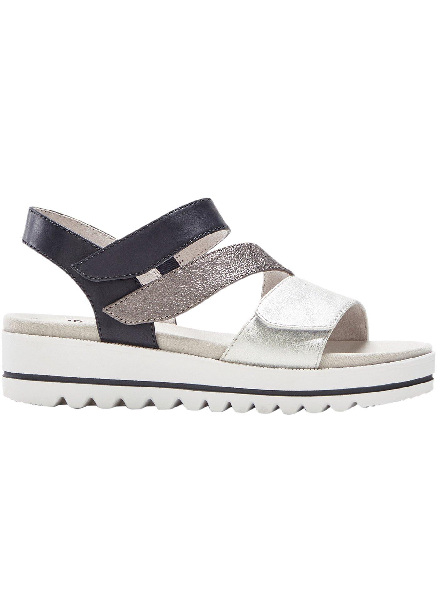 Sandales compensées Jana largeur confortable