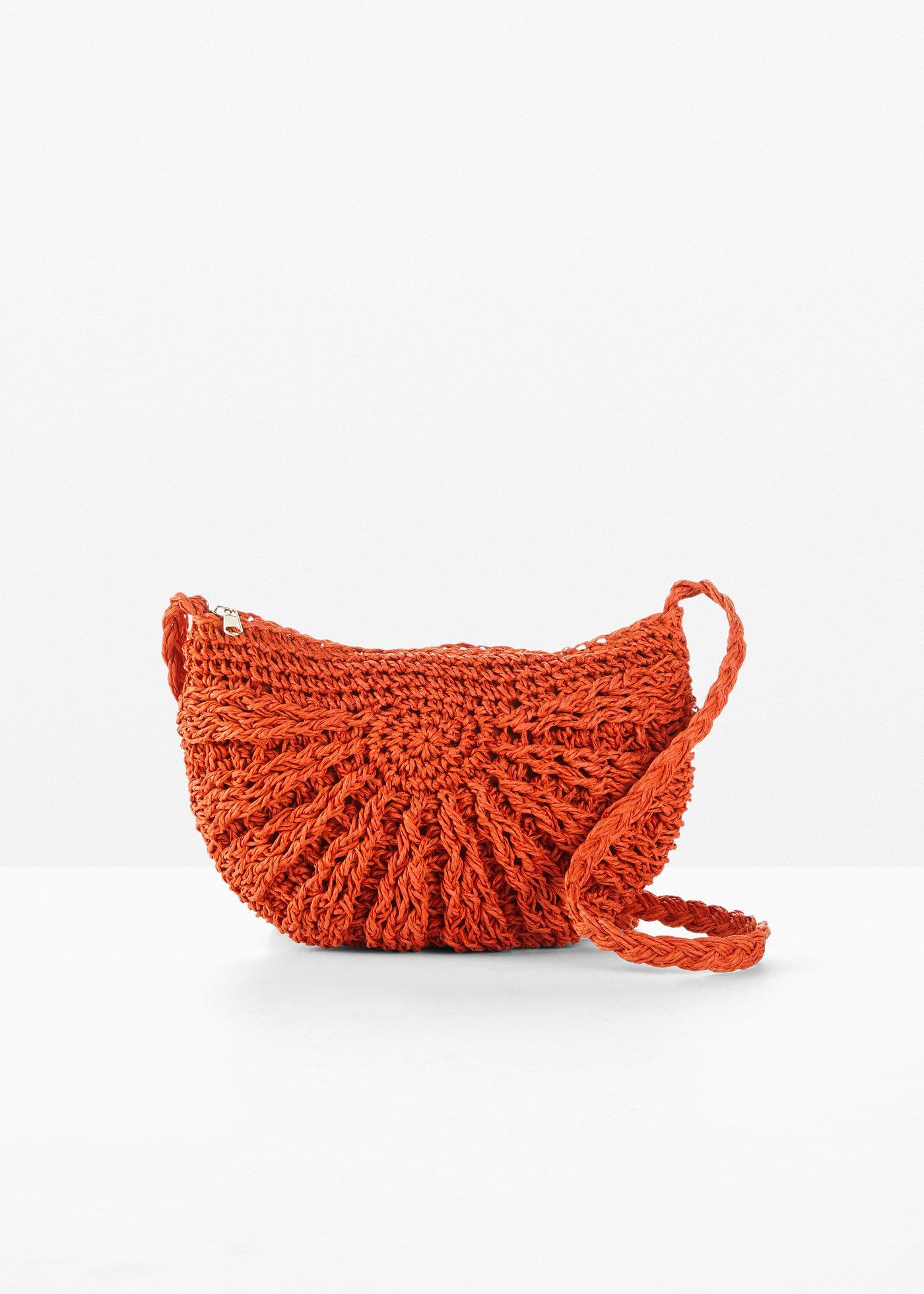 Sac à bandoulière en paille