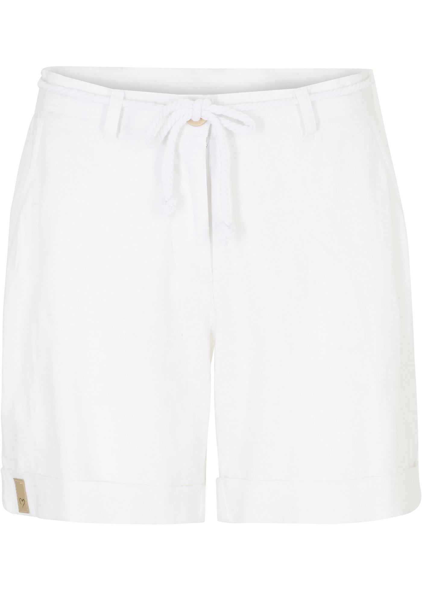 Short en lin majoritaire