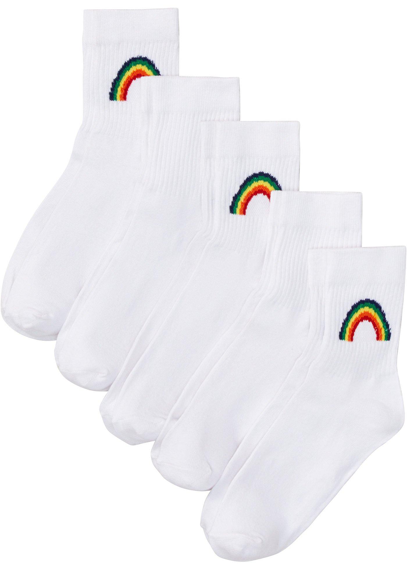 Lot de 5 paires de chaussettes courtes